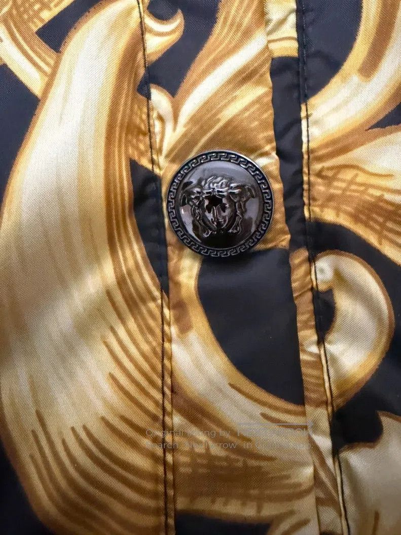 Versace Versace Baroque gold arabesque jacket Size US XL / EU 56 / 4 - 3 Thumbnail