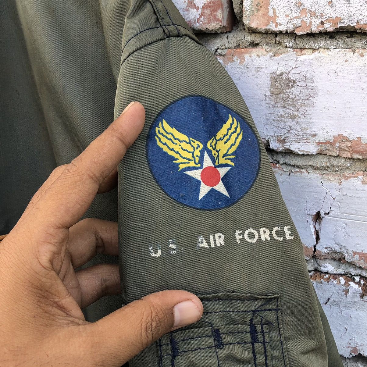 Avirex VTG Avirex Flyers Mans Intermediate Ma-1 Faded Bomber Jacket Size US L / EU 52-54 / 3 - 5 Thumbnail
