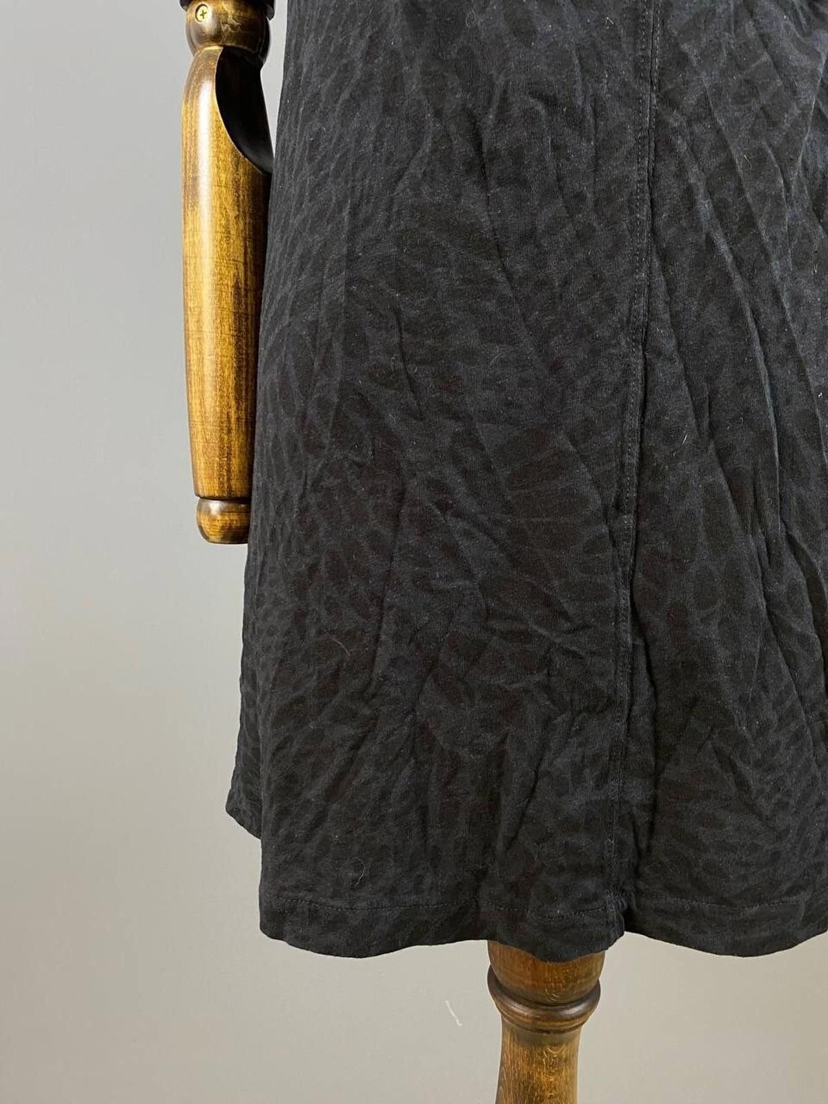 Designer Gudrun Sjoden Black Relaxed Tunic Blouson Dress Size S Size S / US 4 / IT 40 - 6 Thumbnail