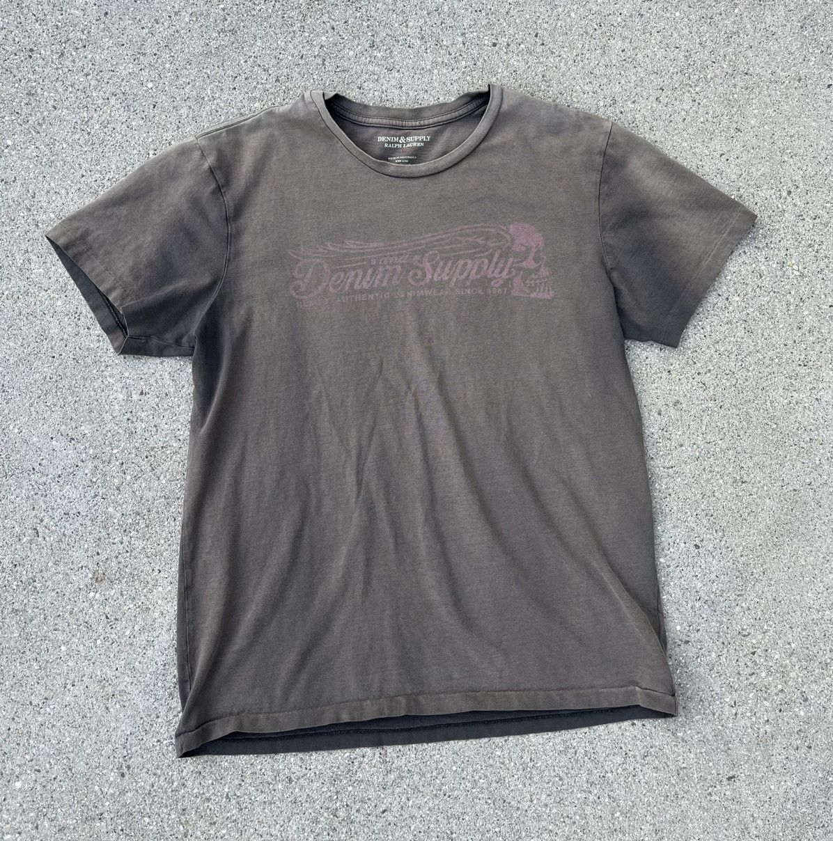 Denim & Supply Ralph Lauren Polo Graphic T-Shirt Sun Fade