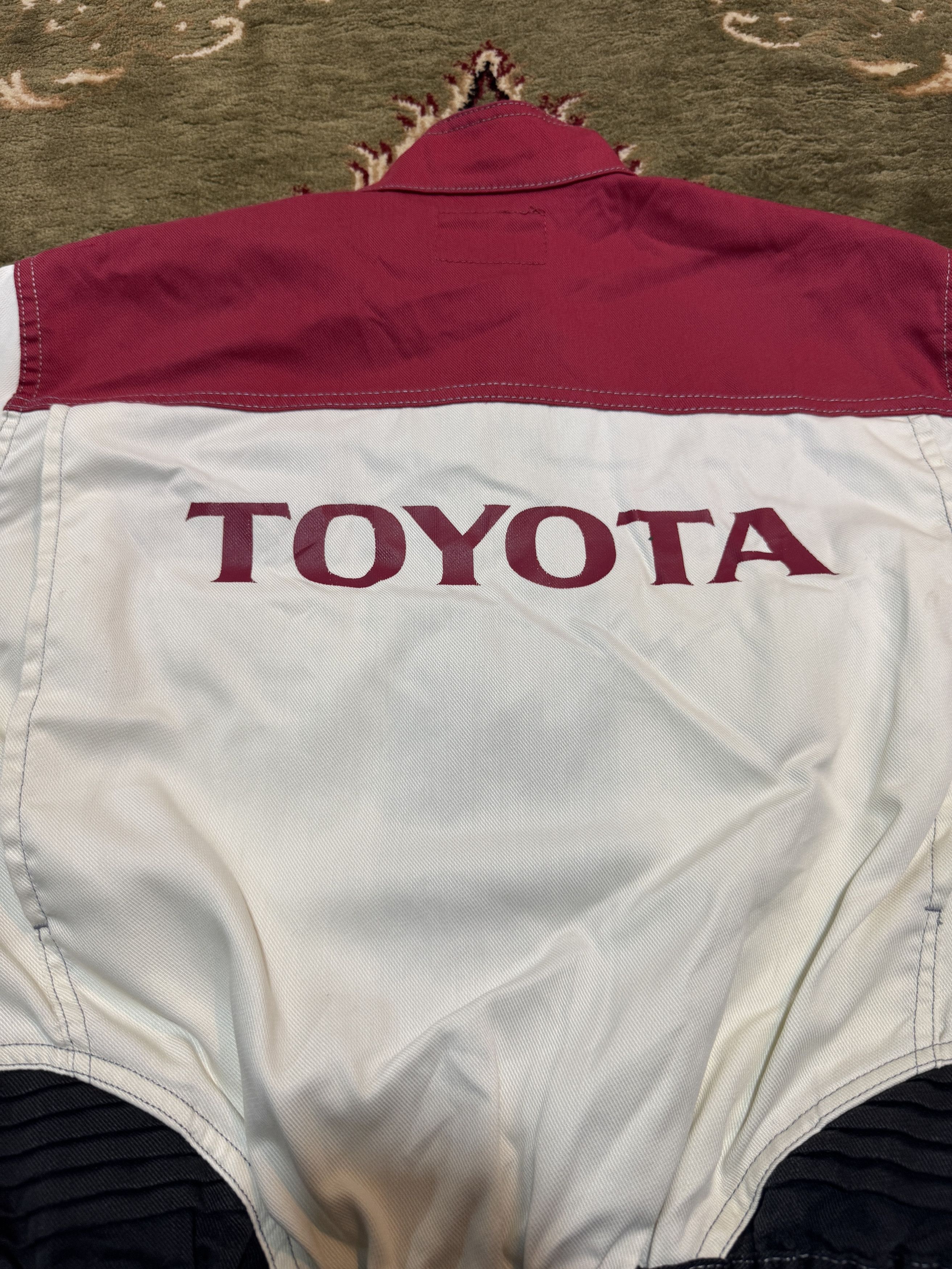 Sports Specialties × Vintage Vintage Chiba Toyota Hybrid Specialist Mechanic Coveralls Size US 29 - 5 Thumbnail