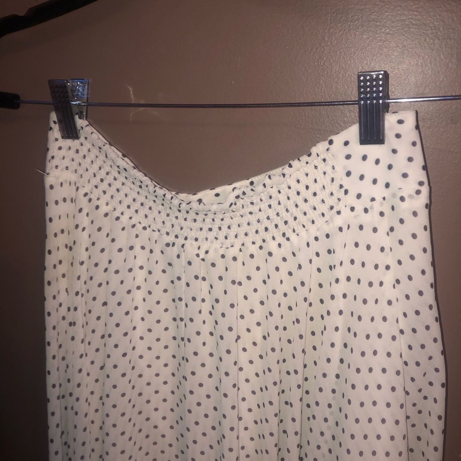 NBDN Nobrandedon Polka dot maxi skirt by premise. Size 27" / US 4 / IT 40 - 6 Thumbnail