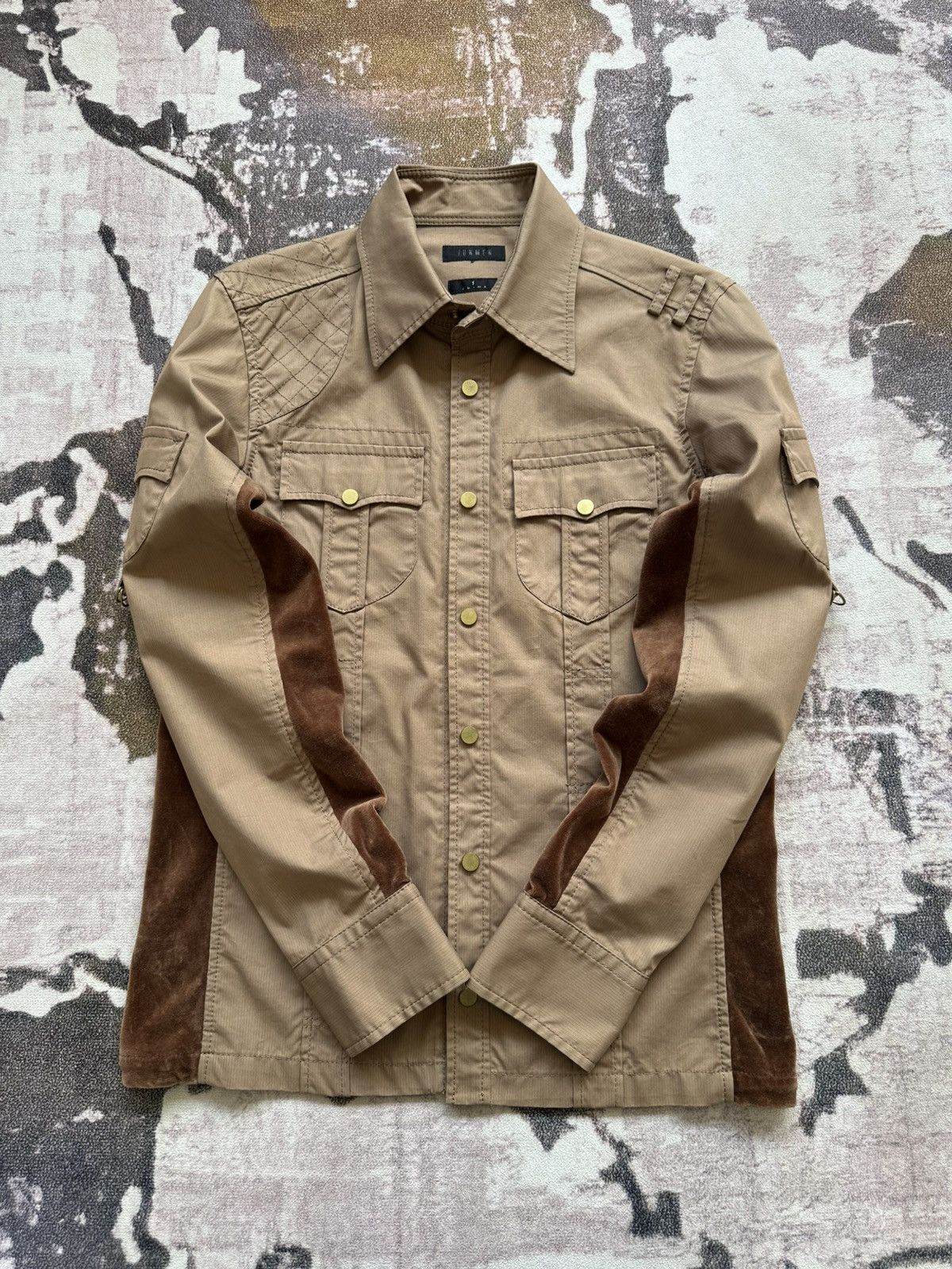 JUN MEN 00’s JLine by Junmen military style shirt Size US M / EU 48-50 / 2 - 4 Thumbnail