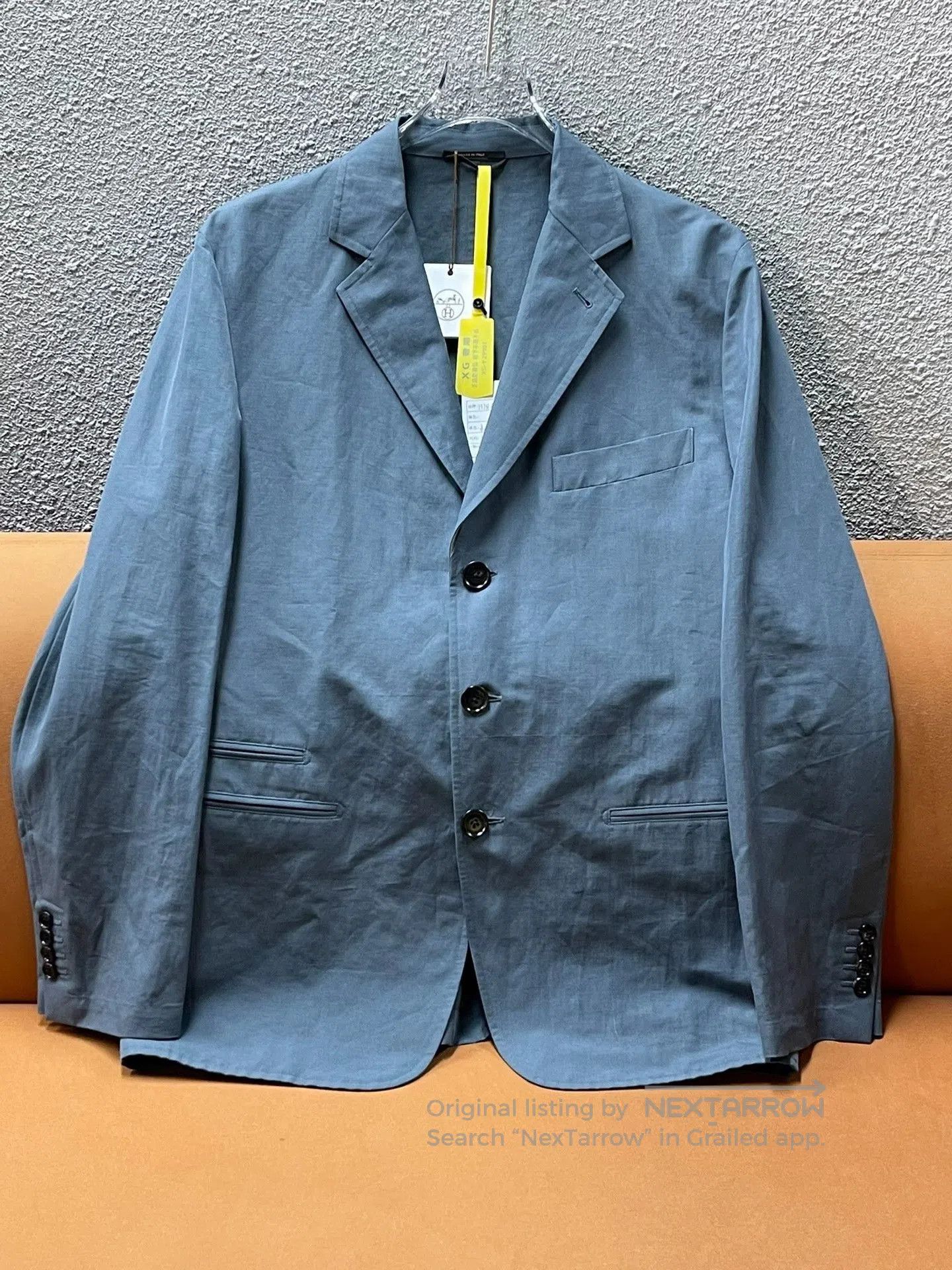 Hermes Hermes Linen Blend Collar Blazer. Size US M / EU 48-50 / 2 - 1 Thumbnail