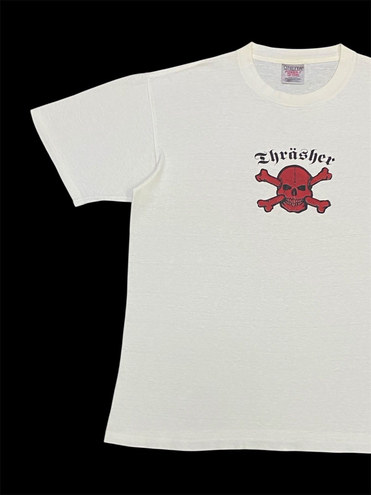 Thrasher × Vintage Vintage Thrasher Skull 1993 Skete Tee Size US L / EU 52-54 / 3 - 7 Thumbnail