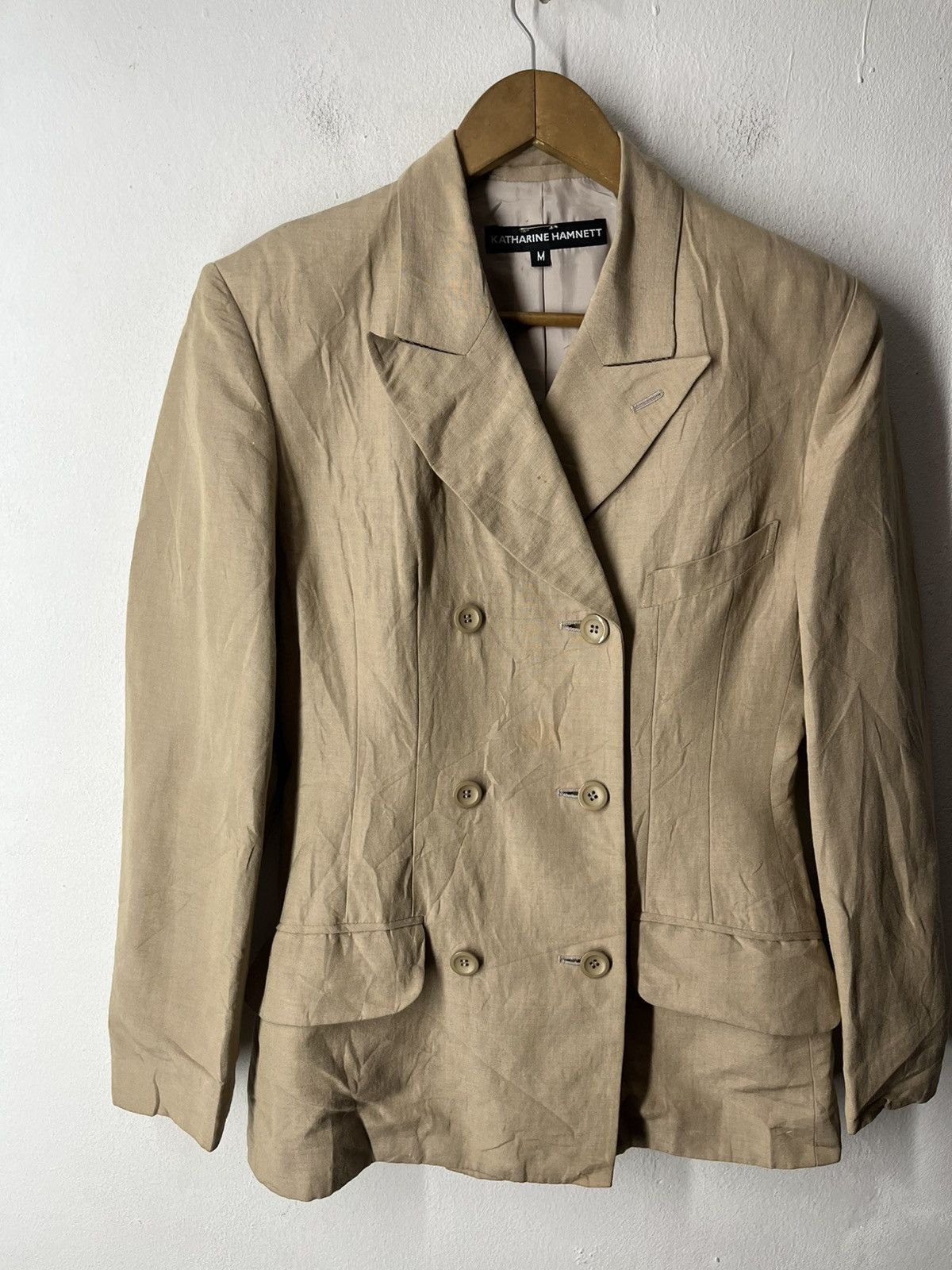 Katharine Hamnett London KATHARINE HAMNETT LONDON BLAZER COAT JACKET Size M / US 6-8 / IT 42-44 - 2 Thumbnail