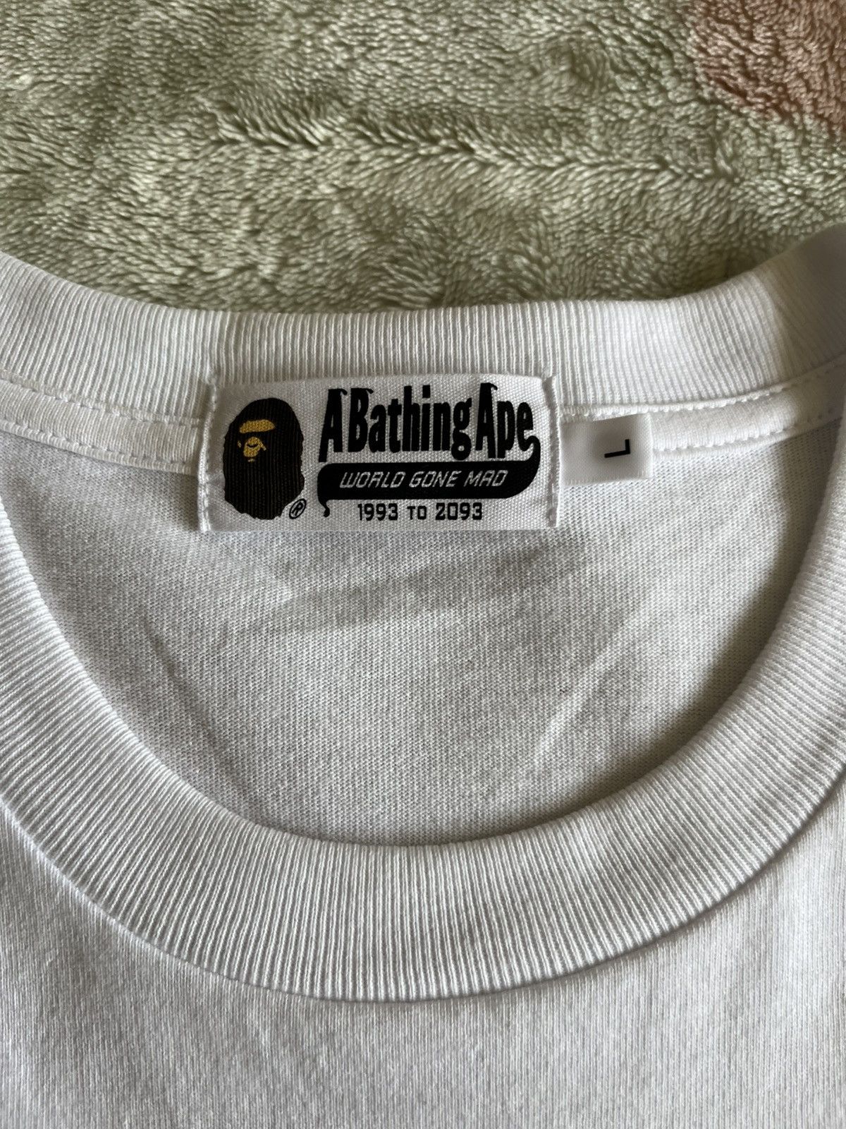 Bape Bape College Tee (SS21) Size US L / EU 52-54 / 3 - 2 Thumbnail