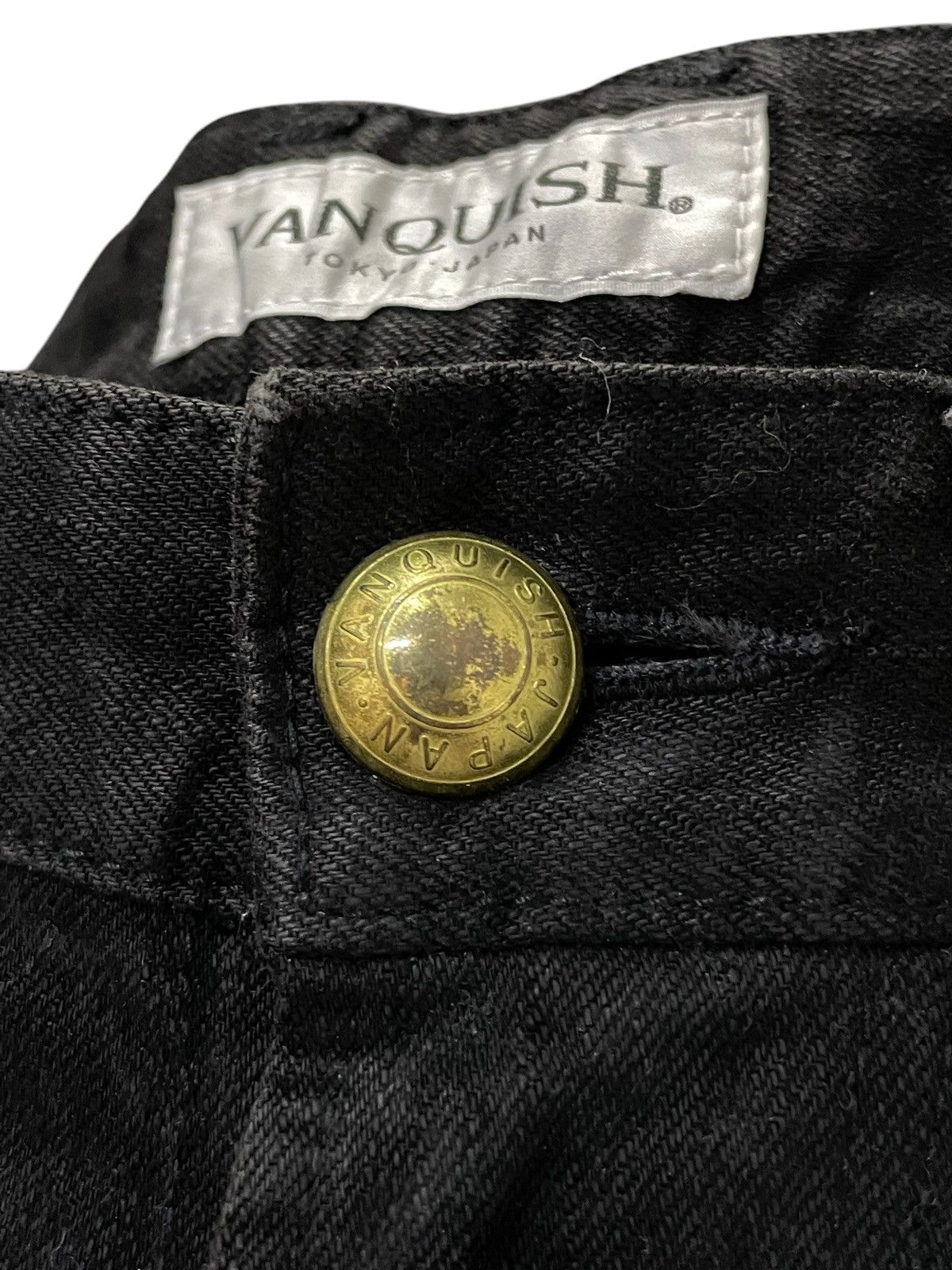 Vanquish Vanquish Japan Honeycomb Claw Mark Black Jeans Size US 30 / EU 46 - 14 Thumbnail