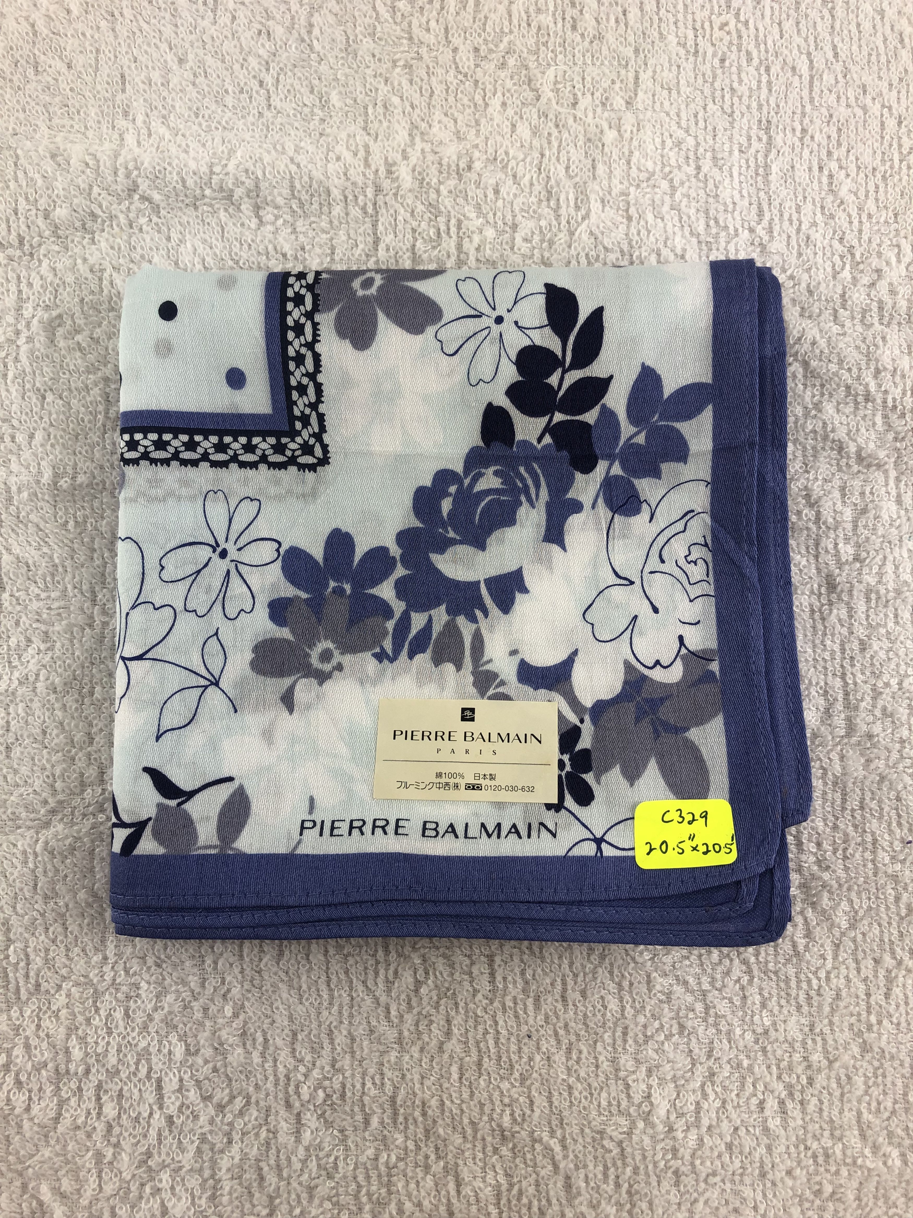 Pierre Balmain Pierre Balmain andkerchief / Bandana / Neckerchief C329 Size ONE SIZE - 6 Thumbnail