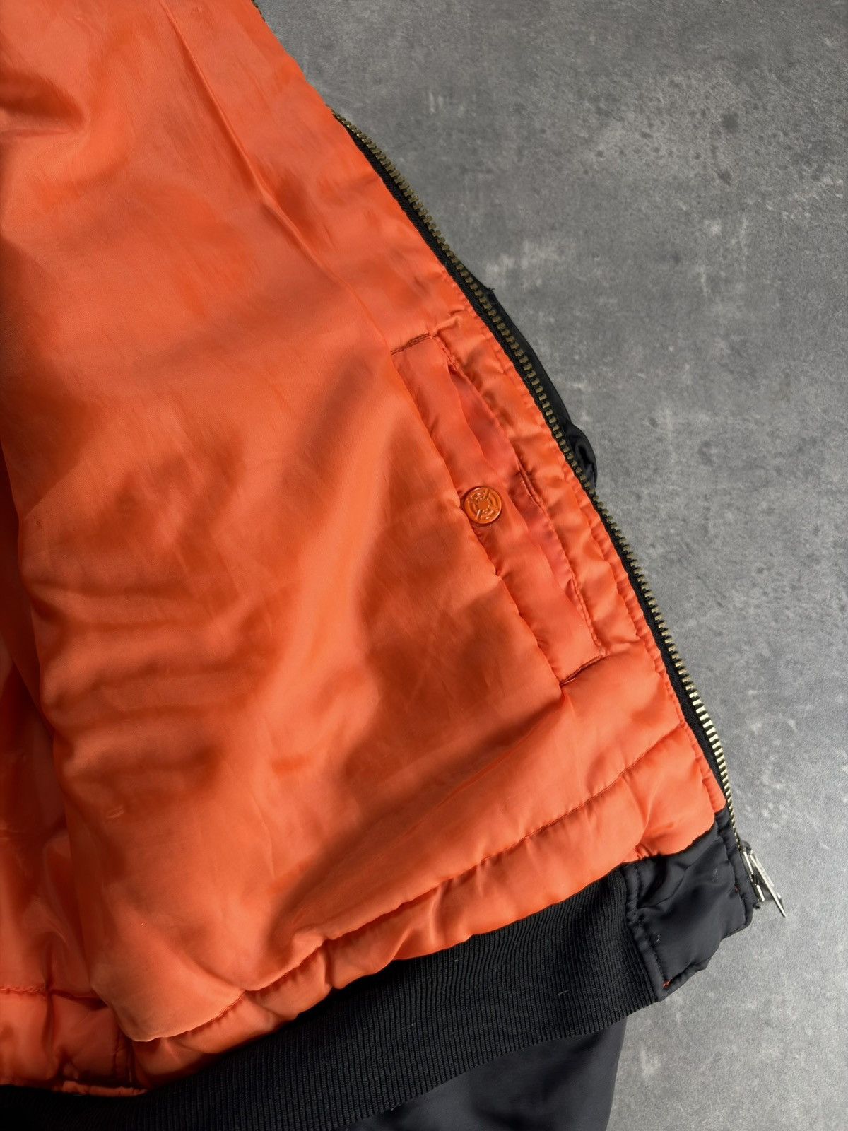 Fostex Garments Fostex Garments MA-1 Vintage Baggy Bomber Jacket XL Size US XL / EU 56 / 4 - 12 Thumbnail