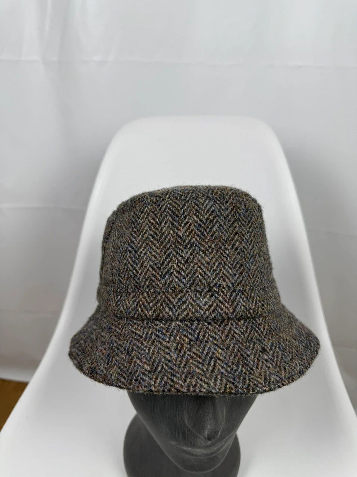 Harris Tweed Harris Tweed Glen Appin Wool Herringbone Hat size L Size ONE SIZE - 2 Thumbnail
