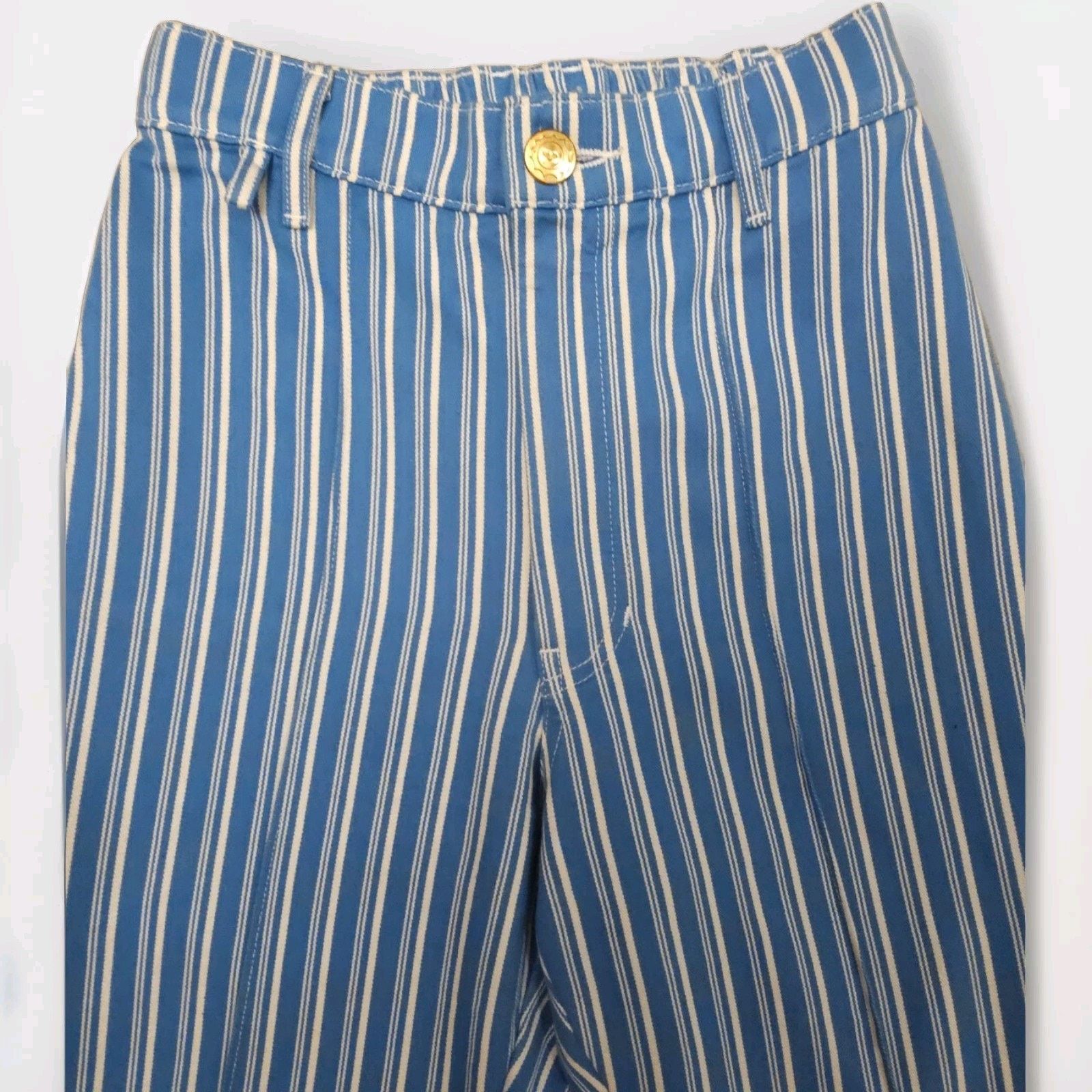 Big Bud Press Big Bud Press Western Pants Made L.A. Striped Wide XXS Size 24" / US 00 / IT 34 - 7 Thumbnail