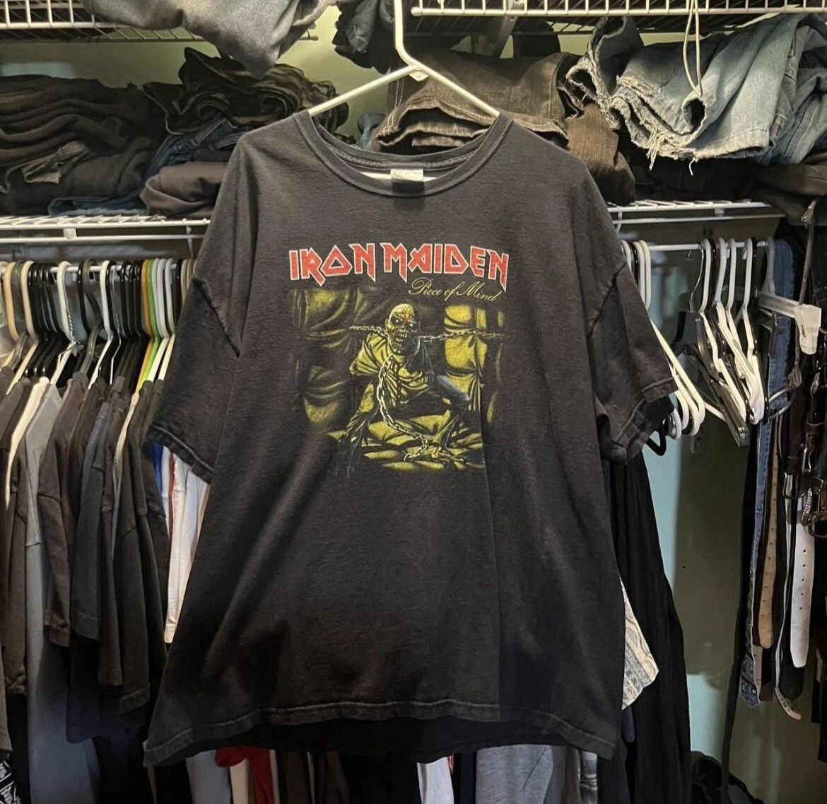 Iron Maiden Iron Maiden 2XL Mens Tshirt Vintage Size US XXL / EU 58 / 5 - 1 Thumbnail