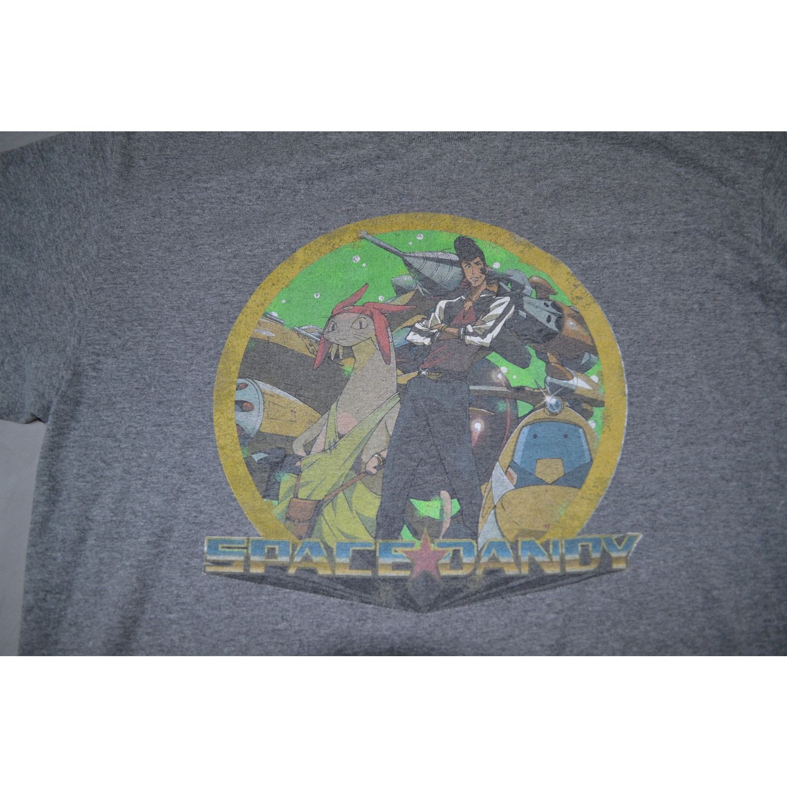 Other Loot Crate Space Dandy Anime Graphic T Grey Size M Size US M / EU 48-50 / 2 - 2 Thumbnail