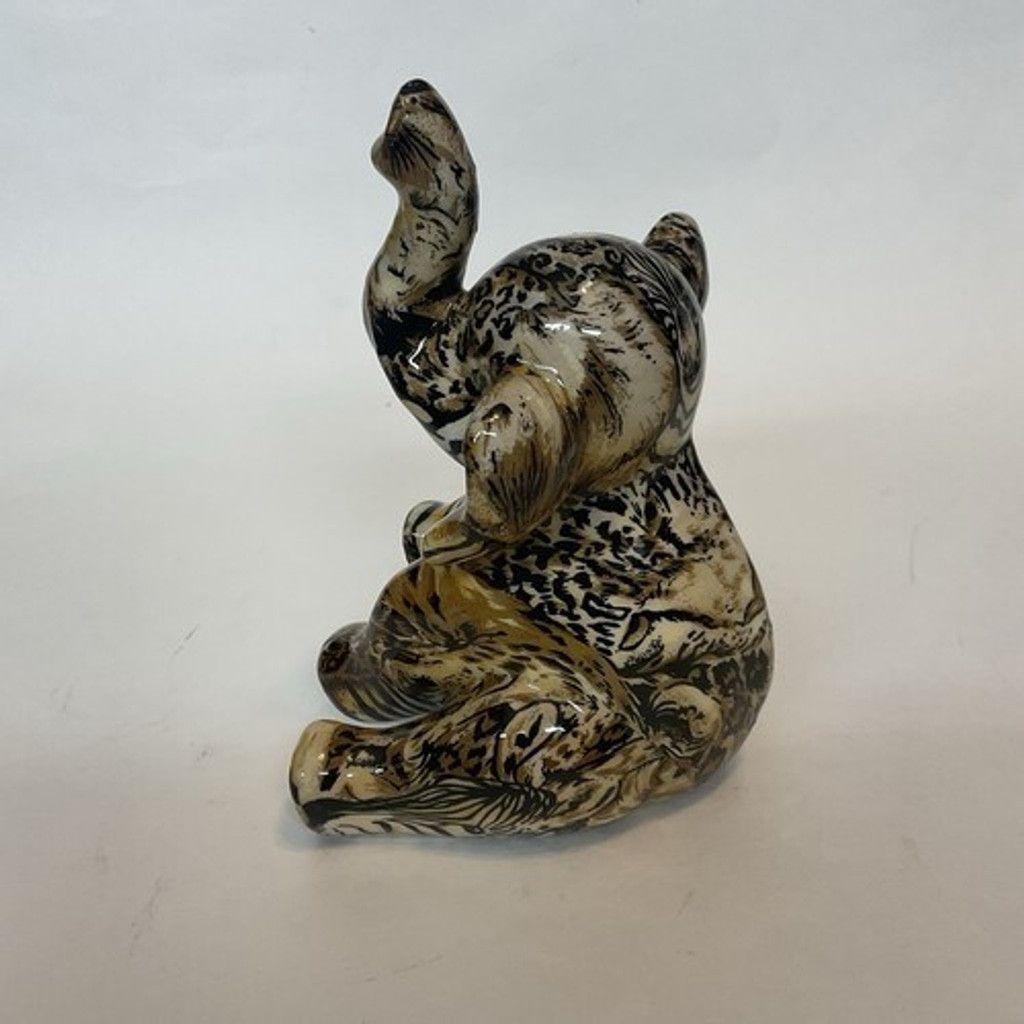 Other NWOB Safari Jungle Elephant Figurine Transferware African Size ONE SIZE - 7 Thumbnail