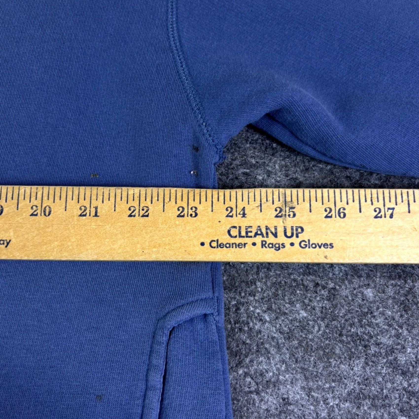 Russell Athletic Russell Athletic Hoodie Mens Large Blue Fleece Full Zip Size US L / EU 52-54 / 3 - 3 Thumbnail