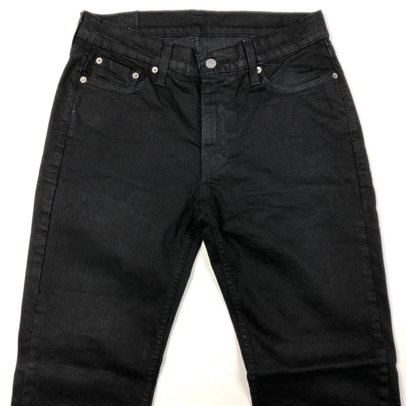 Levi's × True Religion Levi's 514 Black Denim Jeans Pants Size 30x30 Casual Mens B4 Size US 30 / EU 46 - 3 Thumbnail