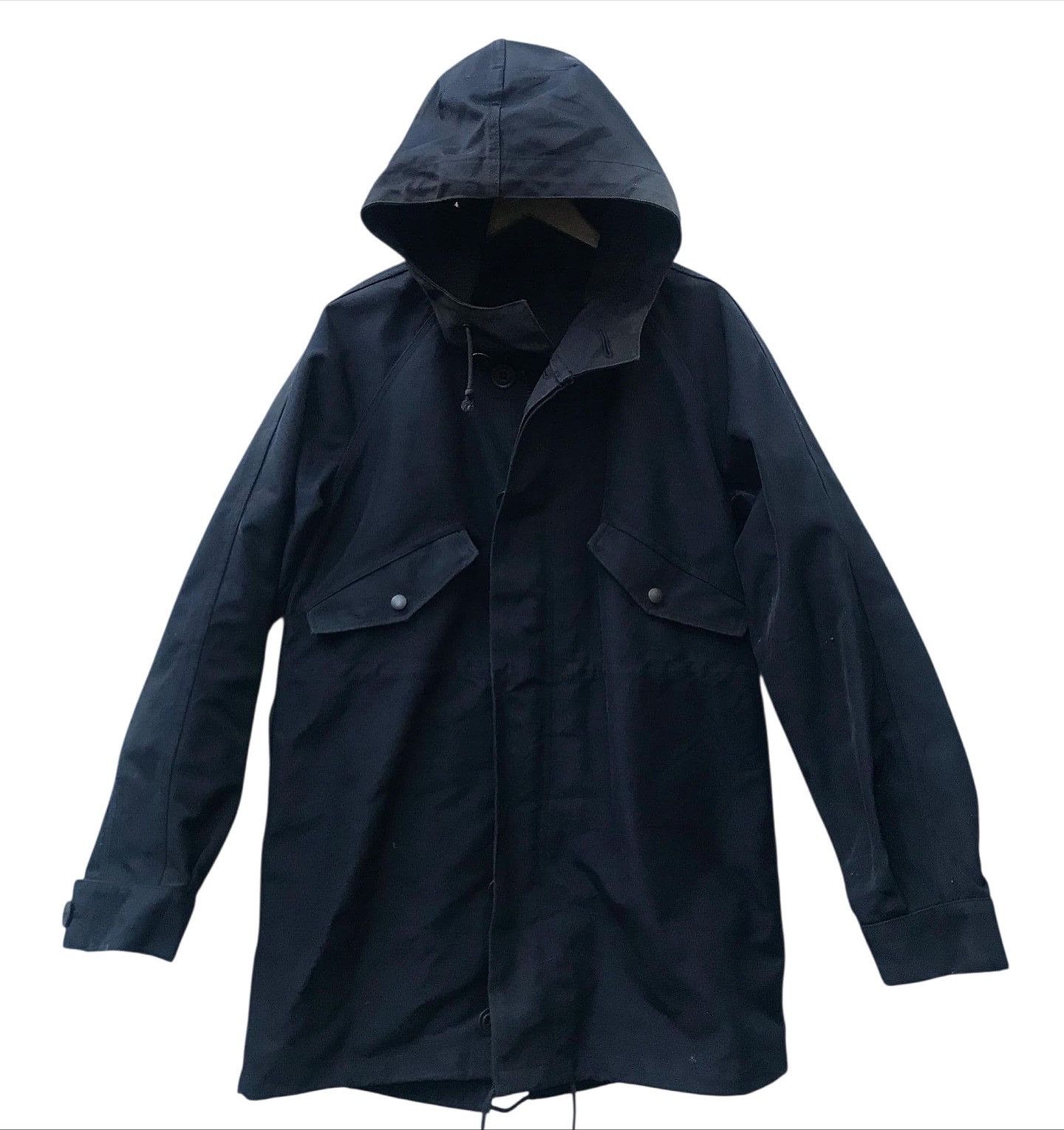 ADAM ET ROPE Vintage Adam Et Rope Coat Parka Black Jacket Size US L / EU 52-54 / 3 - 1 Thumbnail