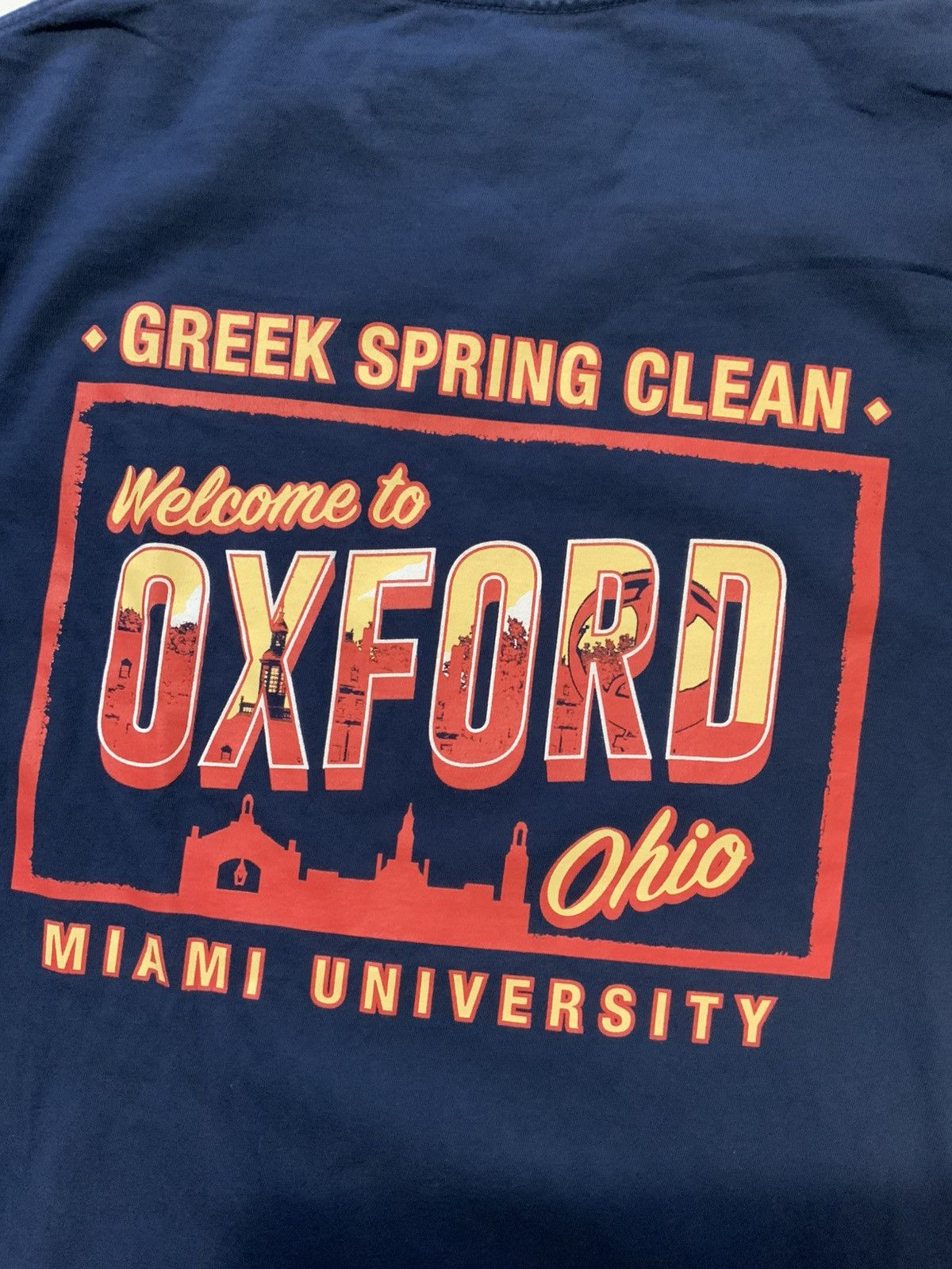 Comfort Colors Comfort Colors Oxford Ohio Miami University Fraternity Shirt Size US M / EU 48-50 / 2 - 7 Thumbnail