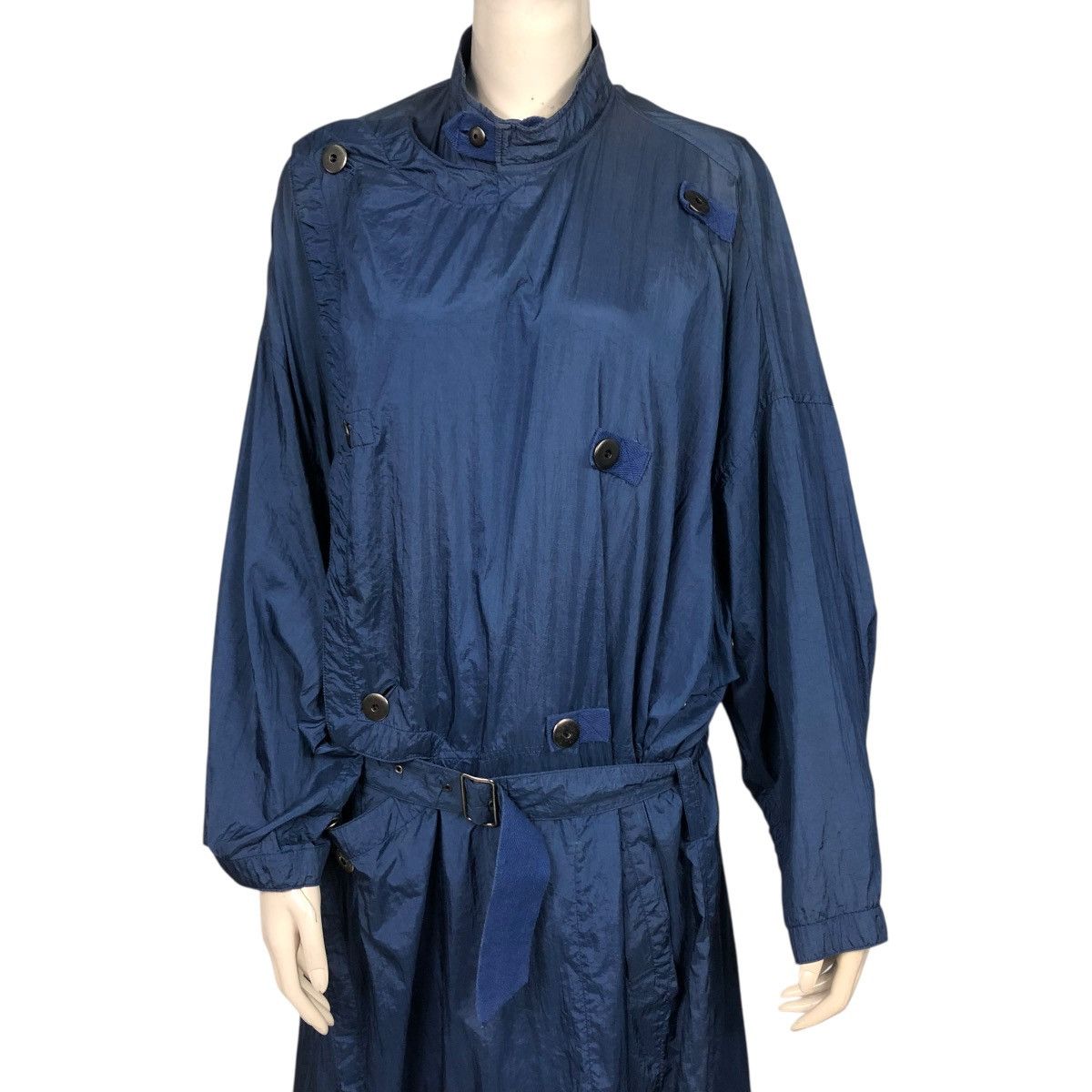 Issey Miyake 🔥VINTAGE 80’s NYLON LONG JACKET ISSEY MIYAKE BONDAGE DESIGN Size US M / EU 48-50 / 2 - 15 Thumbnail