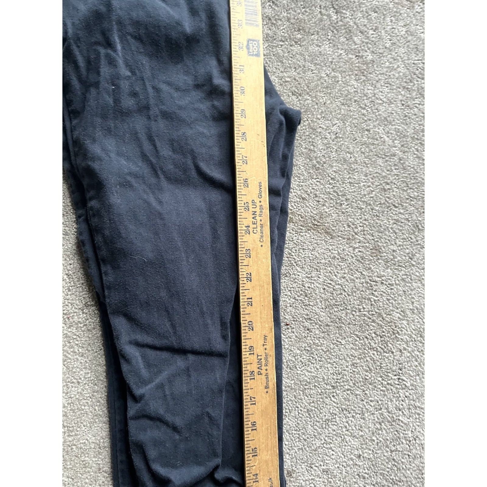 Dickies Dickies Women Pants Skinny Size 7 Regular Navy Blue Cotton Spandex Khakis Slimming Front Zip - Juniors Dept. 28in Inseam Mens Womens Girls Boys Size 28" / US 6 / IT 42 - 7 Thumbnail