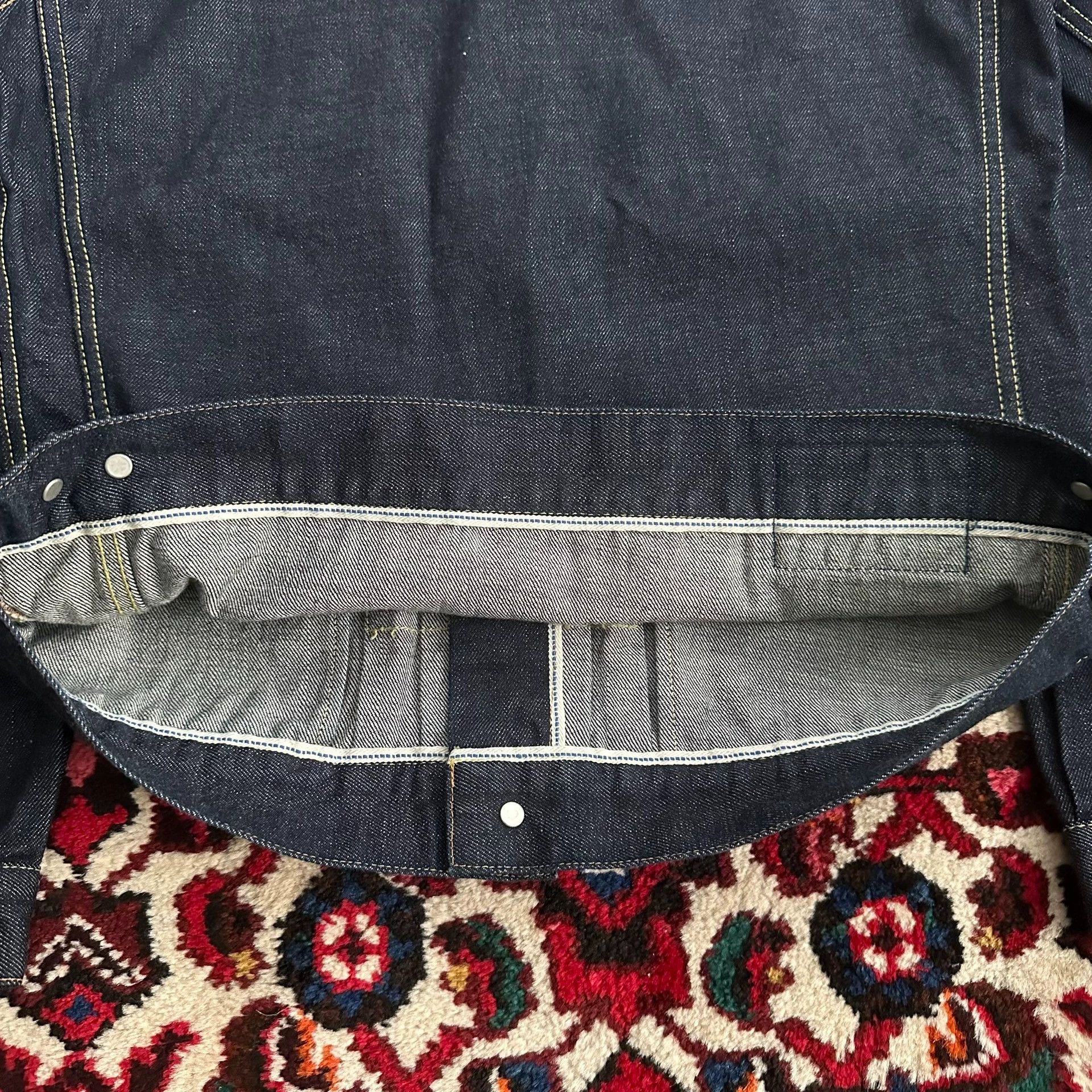 Visvim visvim 12ss 101 JKT raw denim jacket 2 Size US M / EU 48-50 / 2 - 8 Thumbnail