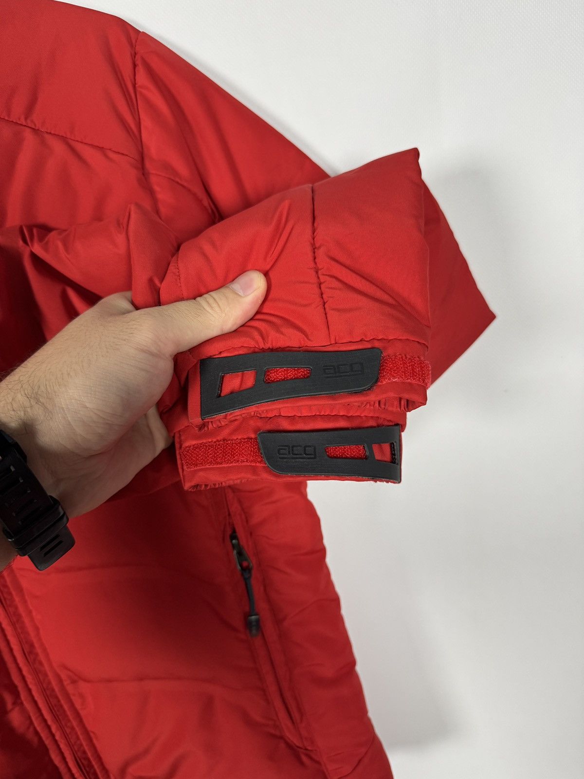 Nike ACG Nike ACG Down Jacket Full Zip Red Outdoor Hiking Size S Size S / US 4 / IT 40 - 8 Thumbnail