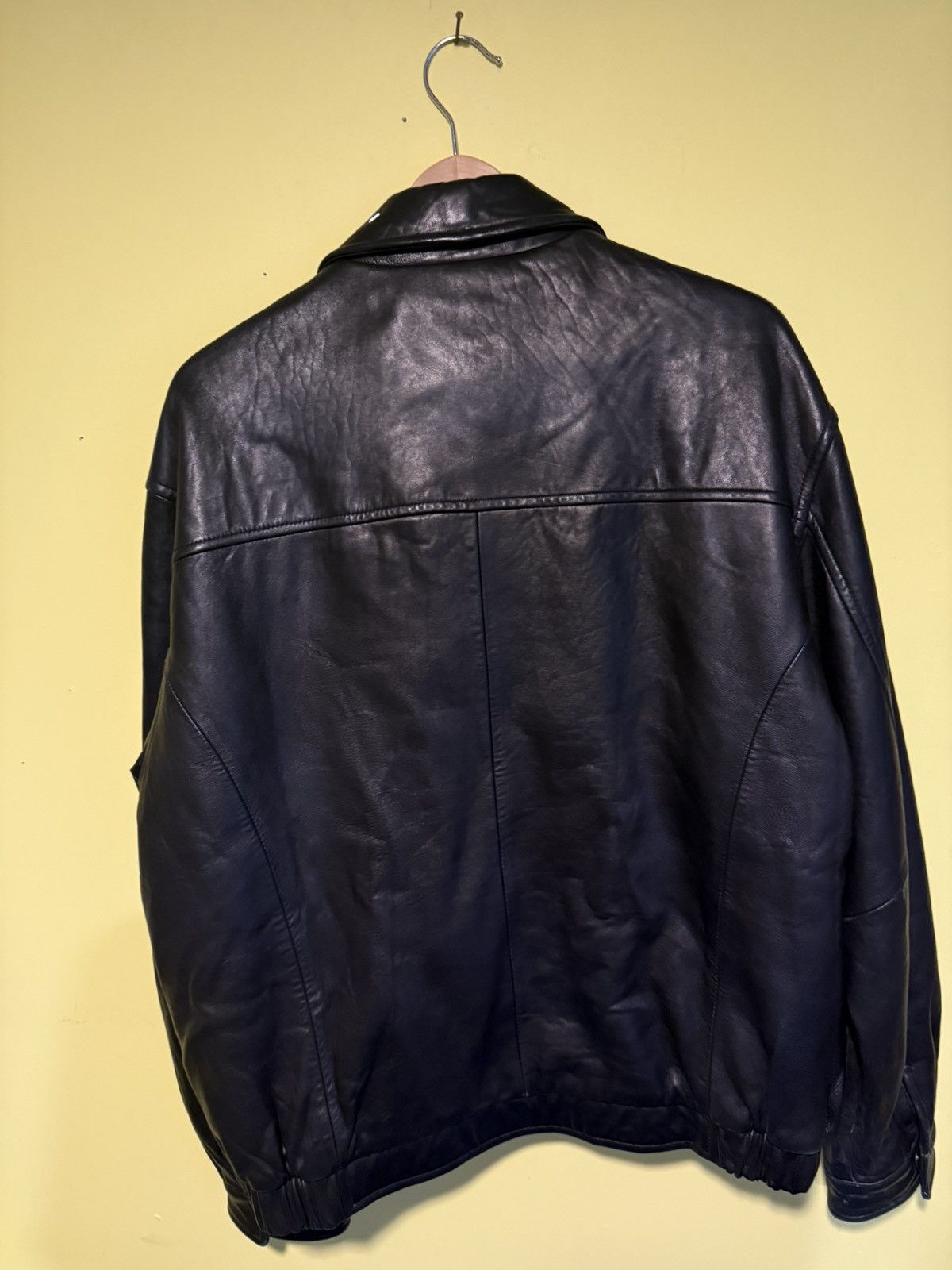 Hathaway Golf Vintage 90s Hathaway Leather Jacket Large Excellent Cond Size US L / EU 52-54 / 3 - 3 Thumbnail