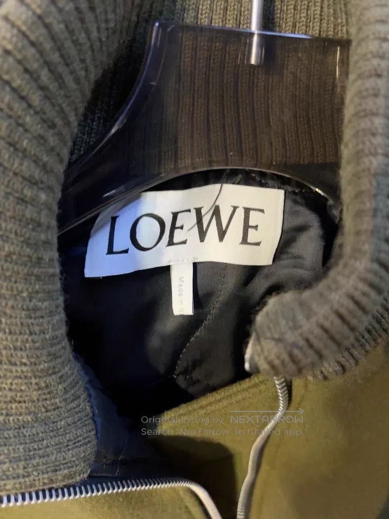 Loewe Loewe Men's Wool Blend Patchwork Jacket Size US S / EU 44-46 / 1 - 3 Thumbnail