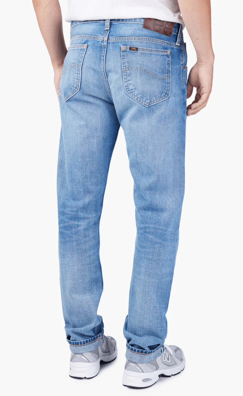Lee Lee 101 Rider Denim Jeans 32x32 Zip Fly Sanforized Size US 32 / EU 48 - 4 Thumbnail