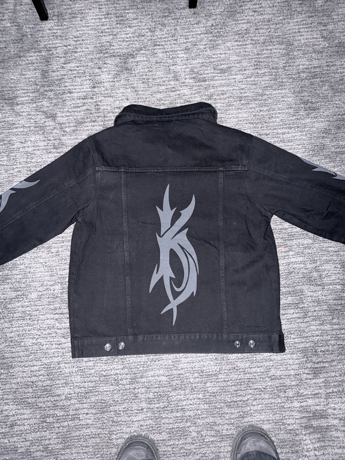 Kim Krueger Kim Kruger BLACK denim jacket GRAIL COLORWAY Size US M / EU 48-50 / 2 - 4 Thumbnail