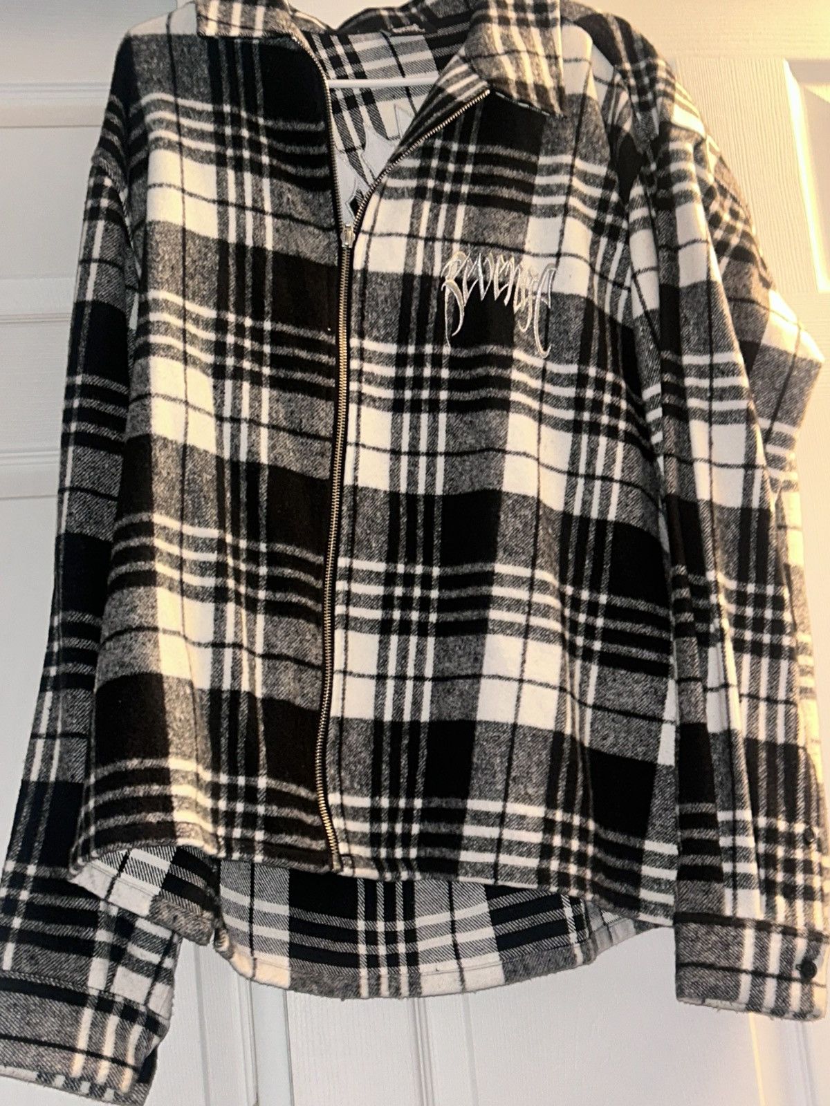 Revenge Zip Up Flannel Size US XL / EU 56 / 4 - 1 Thumbnail
