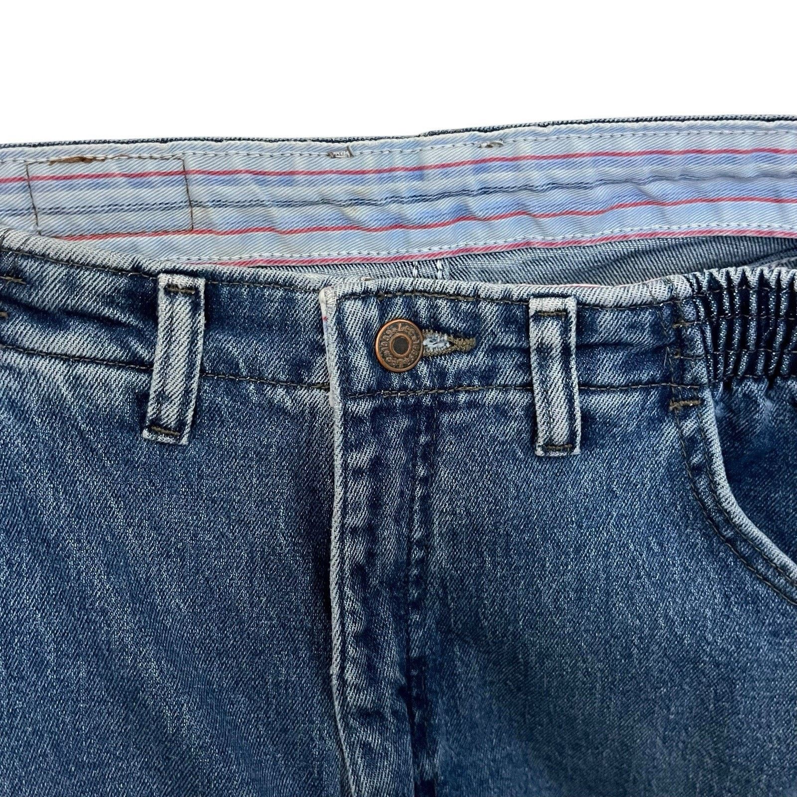 Lee Lee | Vtg 90s Mom Jeans Womens 32 High Waisted Elastic Size 32" / US 10 / IT 46 - 7 Thumbnail