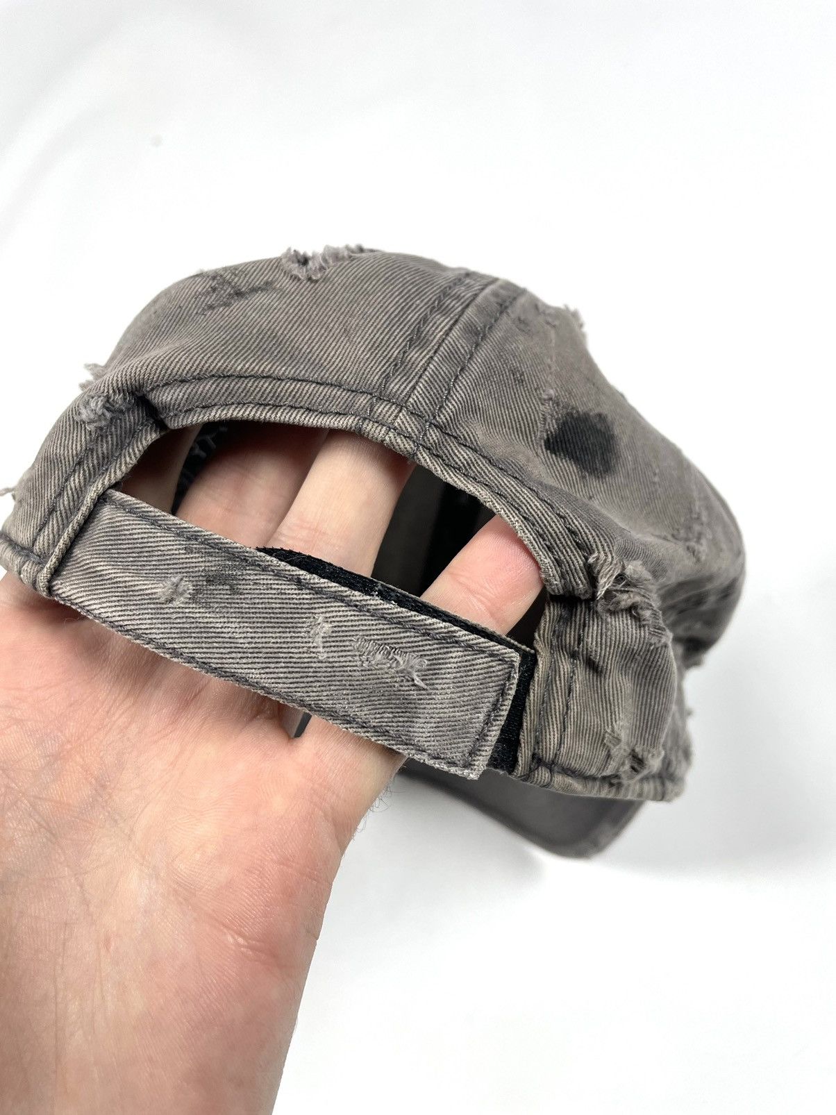 New Era New Era Y2K Vintage Brown Military Cap like Balenciaga Size ONE SIZE - 7 Thumbnail