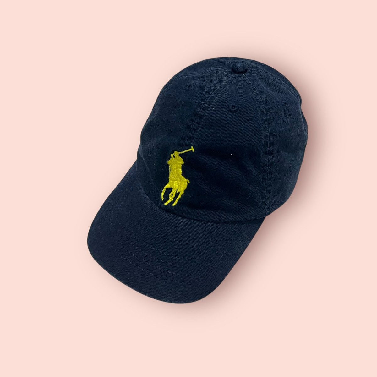 Polo Ralph Lauren × RRL Ralph Lauren × Ralph Lauren VINTAGE POLO RALPH LAUREN NO.3 BIG PONY STRAPBACK Size ONE SIZE - 6 Thumbnail