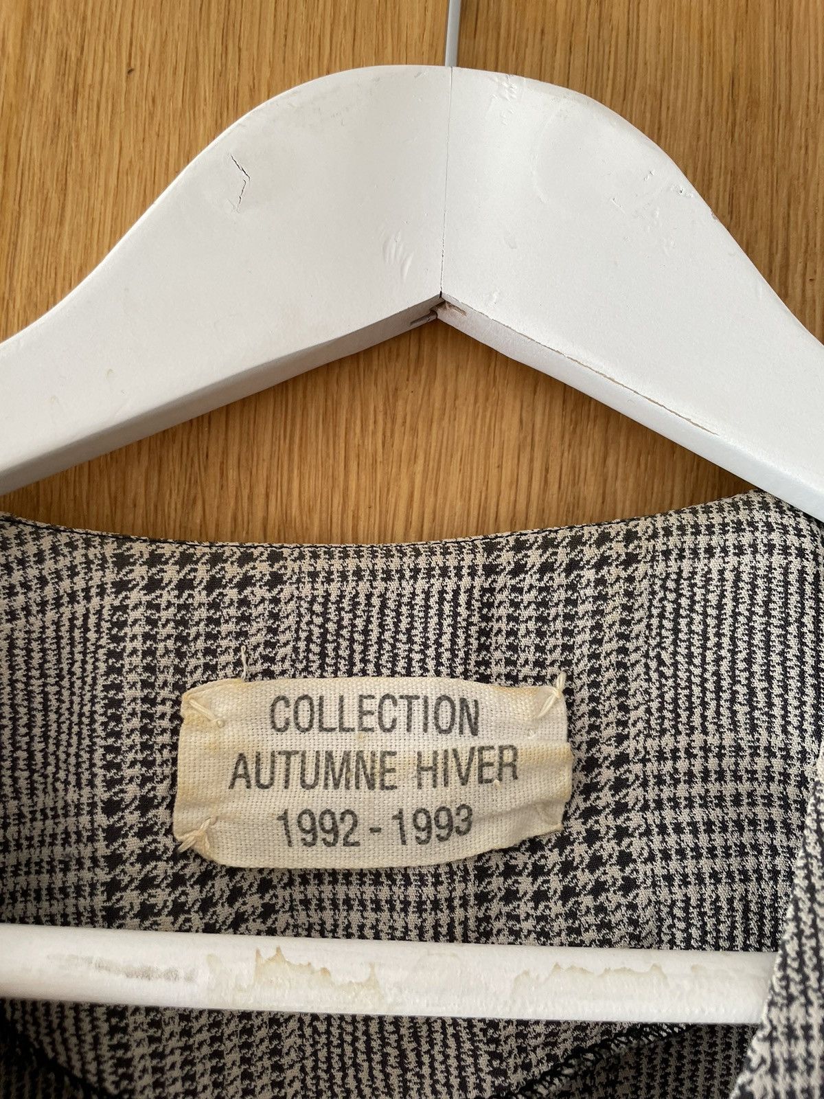 Maison Margiela AW1992 Pied de poule Deconstructed Top Size M / US 6-8 / IT 42-44 - 2 Thumbnail