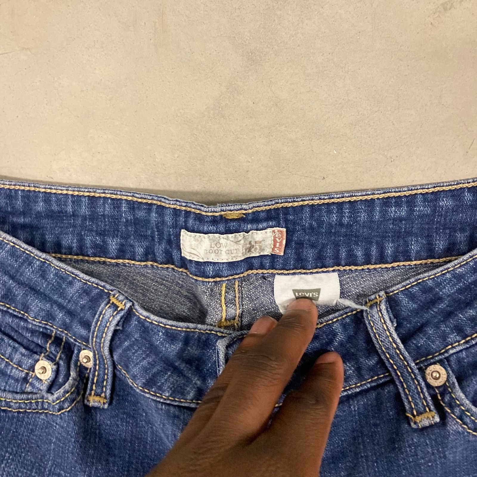 Levi's × Vintage Y2K Levi's bootcut Jeans 31x30 Size US 31 - 5 Thumbnail