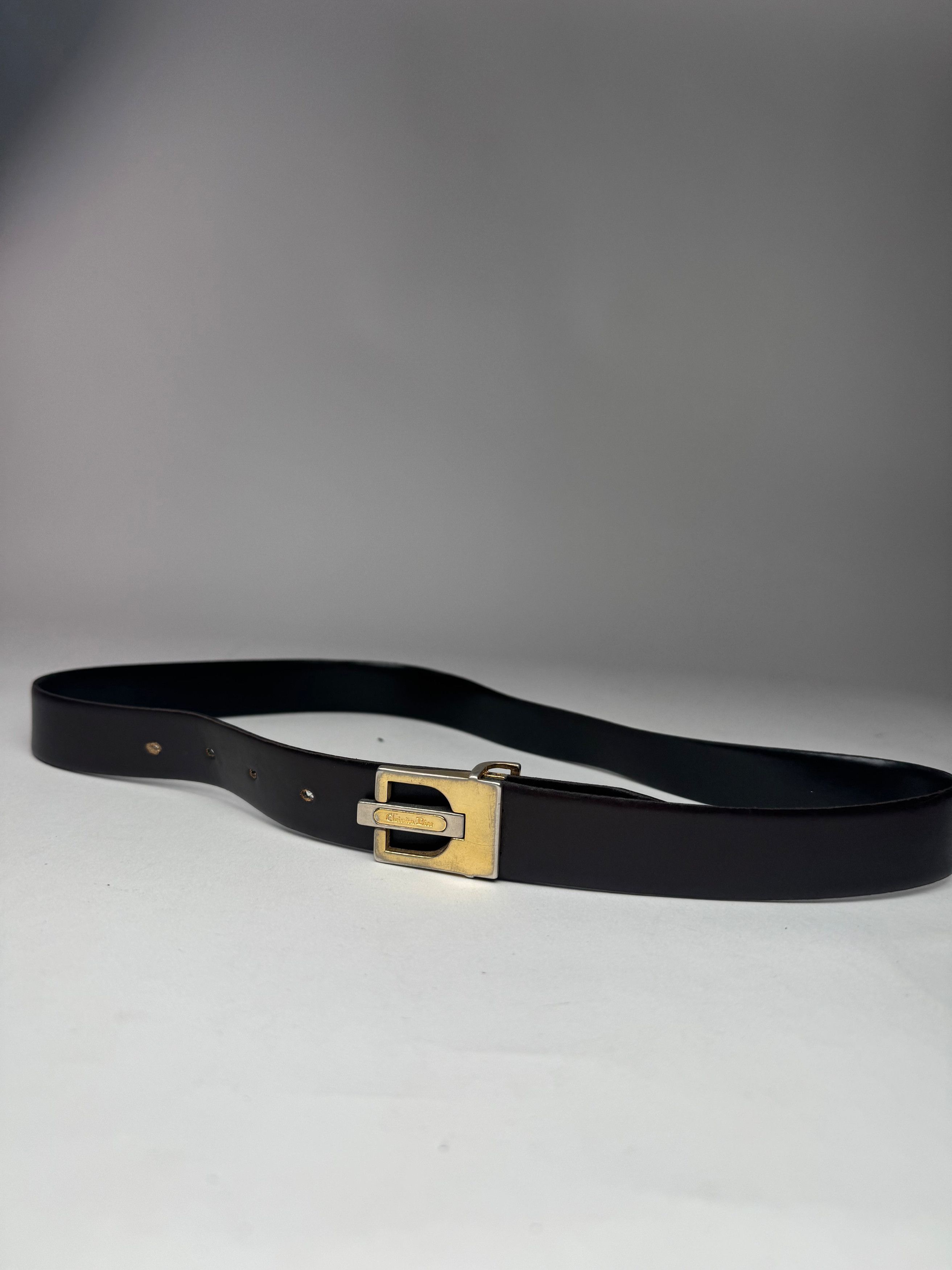 Dior Vintage leather belt Size ONE SIZE - 1 Thumbnail