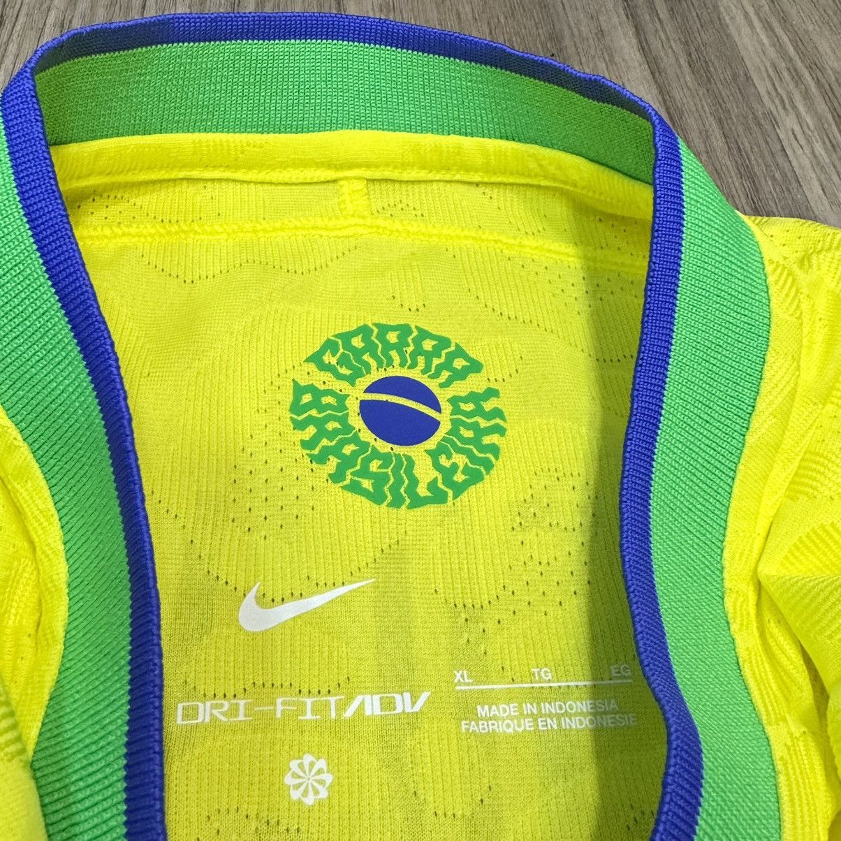 Nike Brazil WC 2022 player issue home shirt #3 T.Silva (Bnwt) Size US XL / EU 56 / 4 - 7 Thumbnail