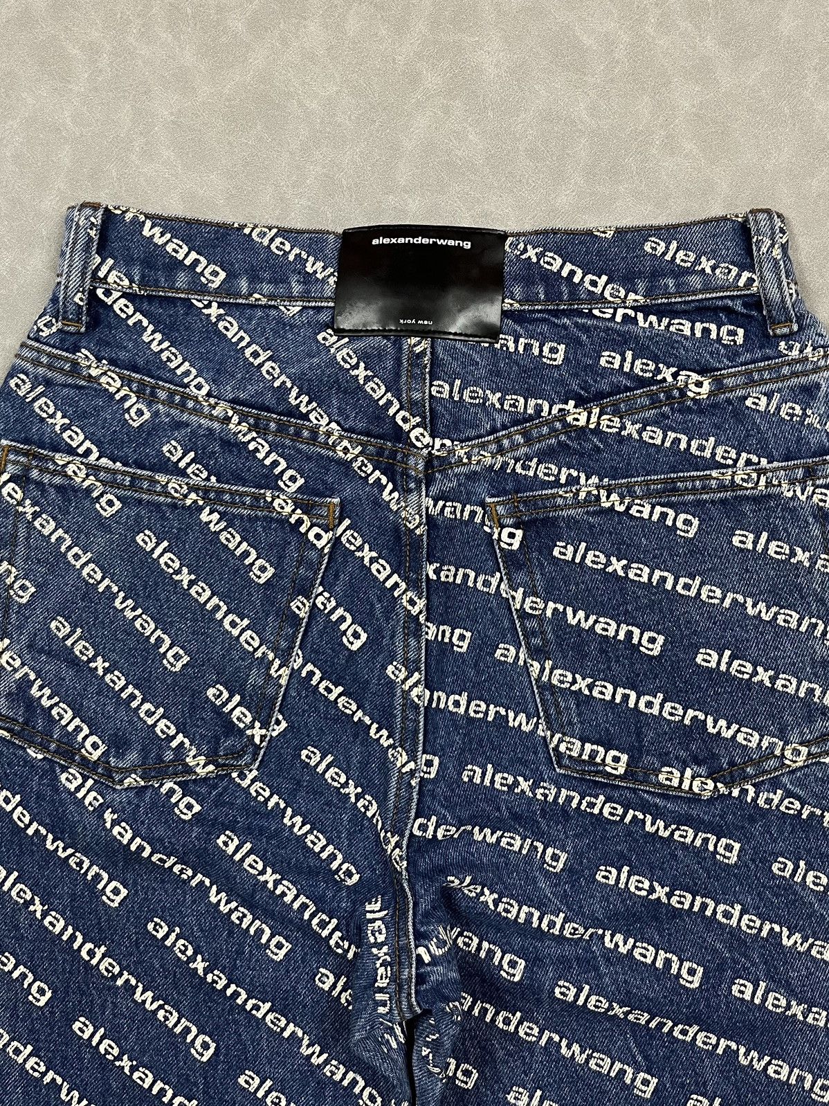 Alexander Wang Alexander wang overprint denim pants Size US 26 / EU 42 - 7 Thumbnail