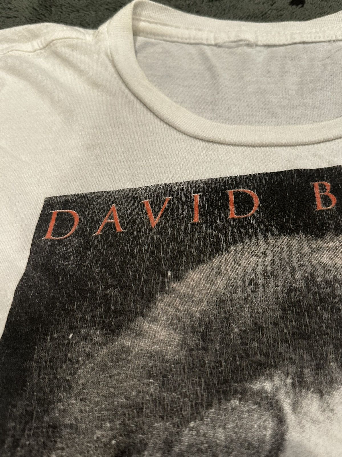 Band Tees × Vintage Rare 70’s/80’s David Bowie “Ziggy Stardust” Tee Shirt Size US M / EU 48-50 / 2 - 5 Thumbnail