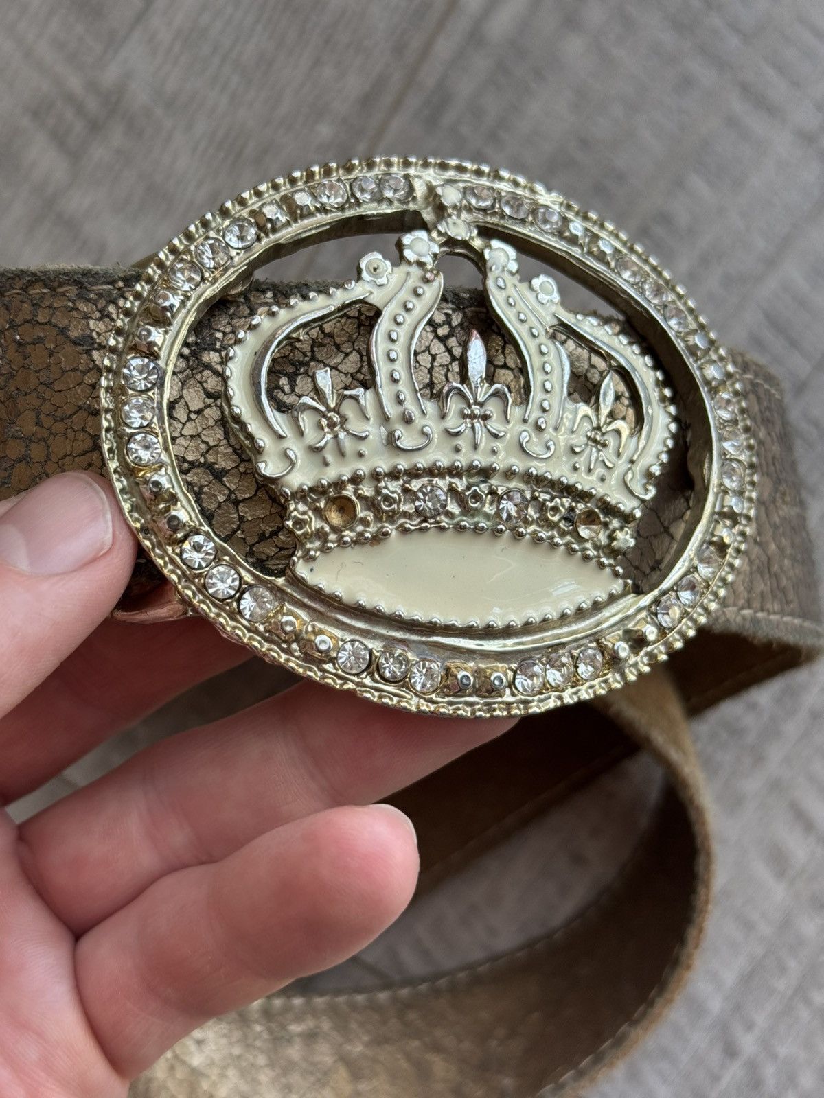 If Six Was Nine VINTAGE Y2K JAPANESE BELT ALT GOTH PUNK RAVE KANYE STYLE Size ONE SIZE - 3 Thumbnail