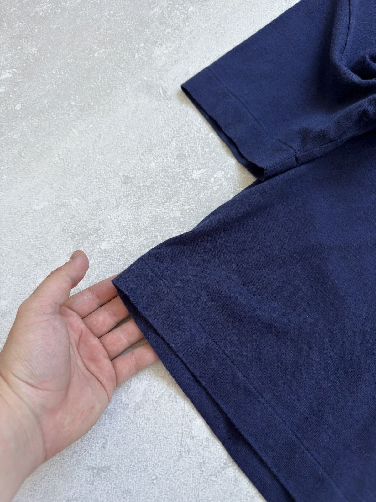 Comme des Garcons Vintage Comme Des Garcons Play Gold Blue Heart Shirt Y2K Size US S / EU 44-46 / 1 - 5 Thumbnail