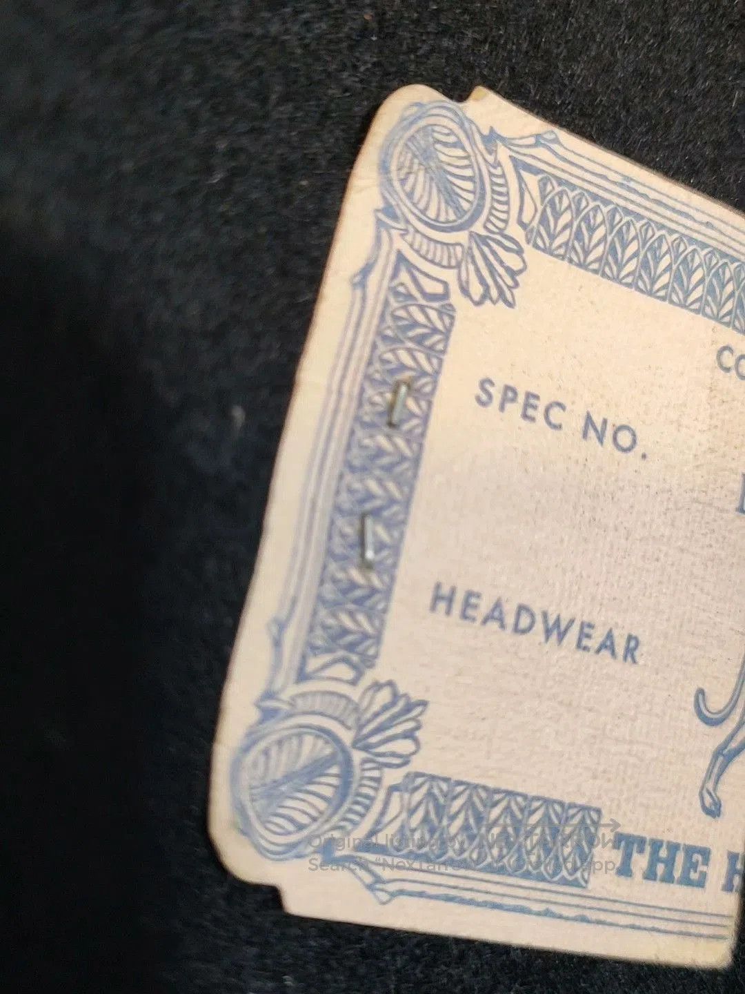 THE H.W.DOG&CO. HW DOG 100% Wool Japan Made Hat. Size ONE SIZE - 3 Thumbnail