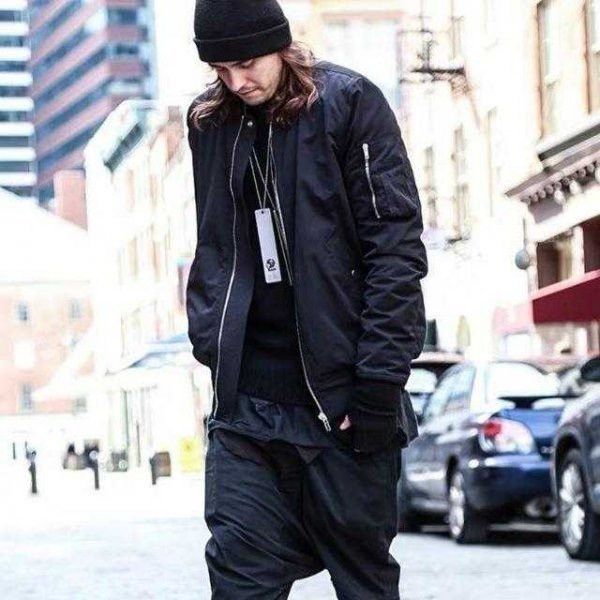 Rick Owens Rick Owens Waxed Ma-1 Puffer padded Jacket 50 Size US M / EU 48-50 / 2 - 1 Thumbnail