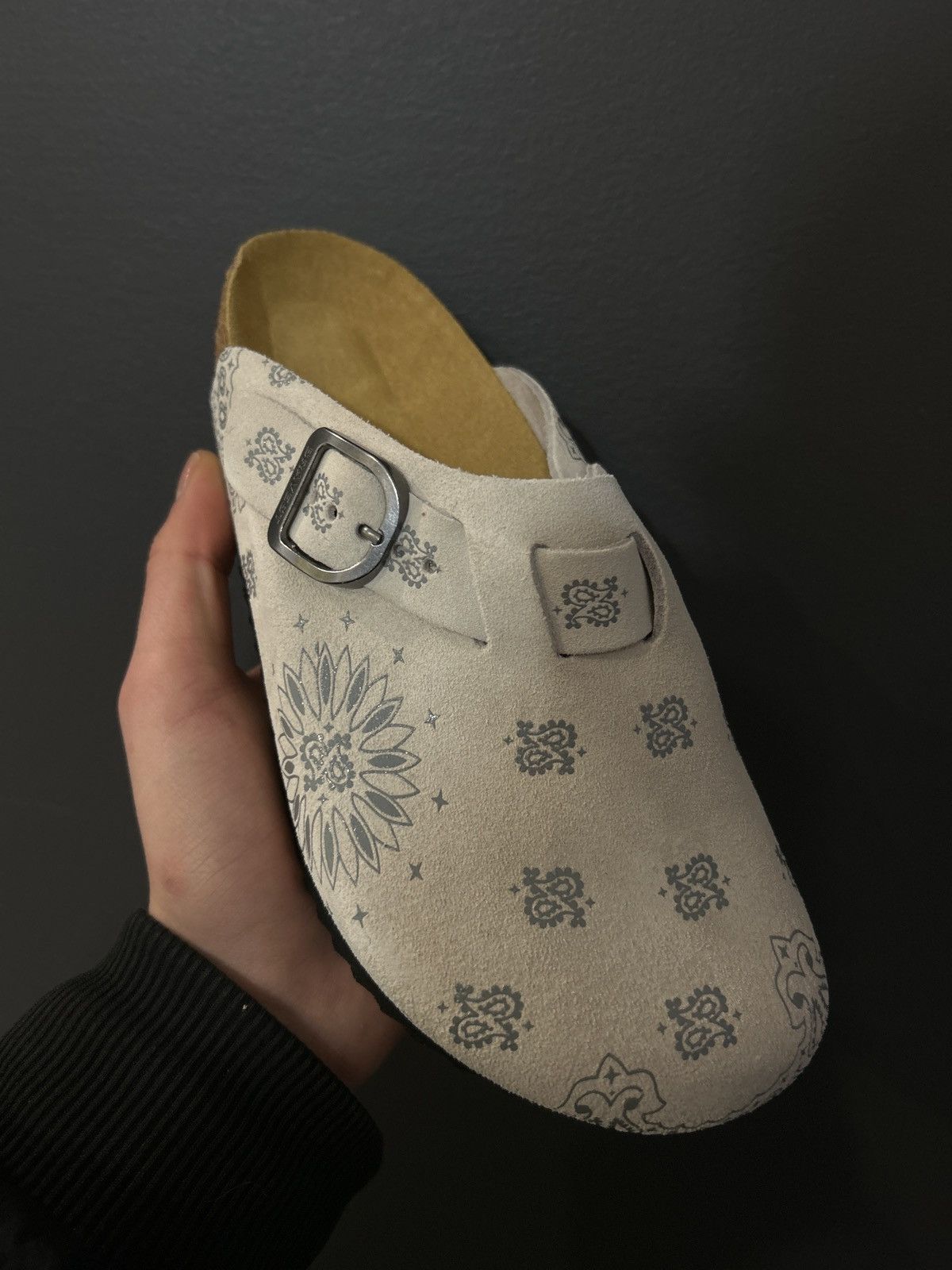 Bravest Studios Bravest Studious Suede Paisley Mules Size US 6 / EU 39 - 1 Thumbnail