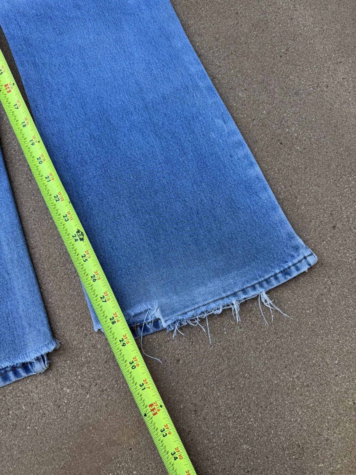 Levi's × Vintage Vtg 70’s Levi’s 646 Orange Tab Bellbottom Flare Jeans 35x29 Size US 35 - 11 Thumbnail