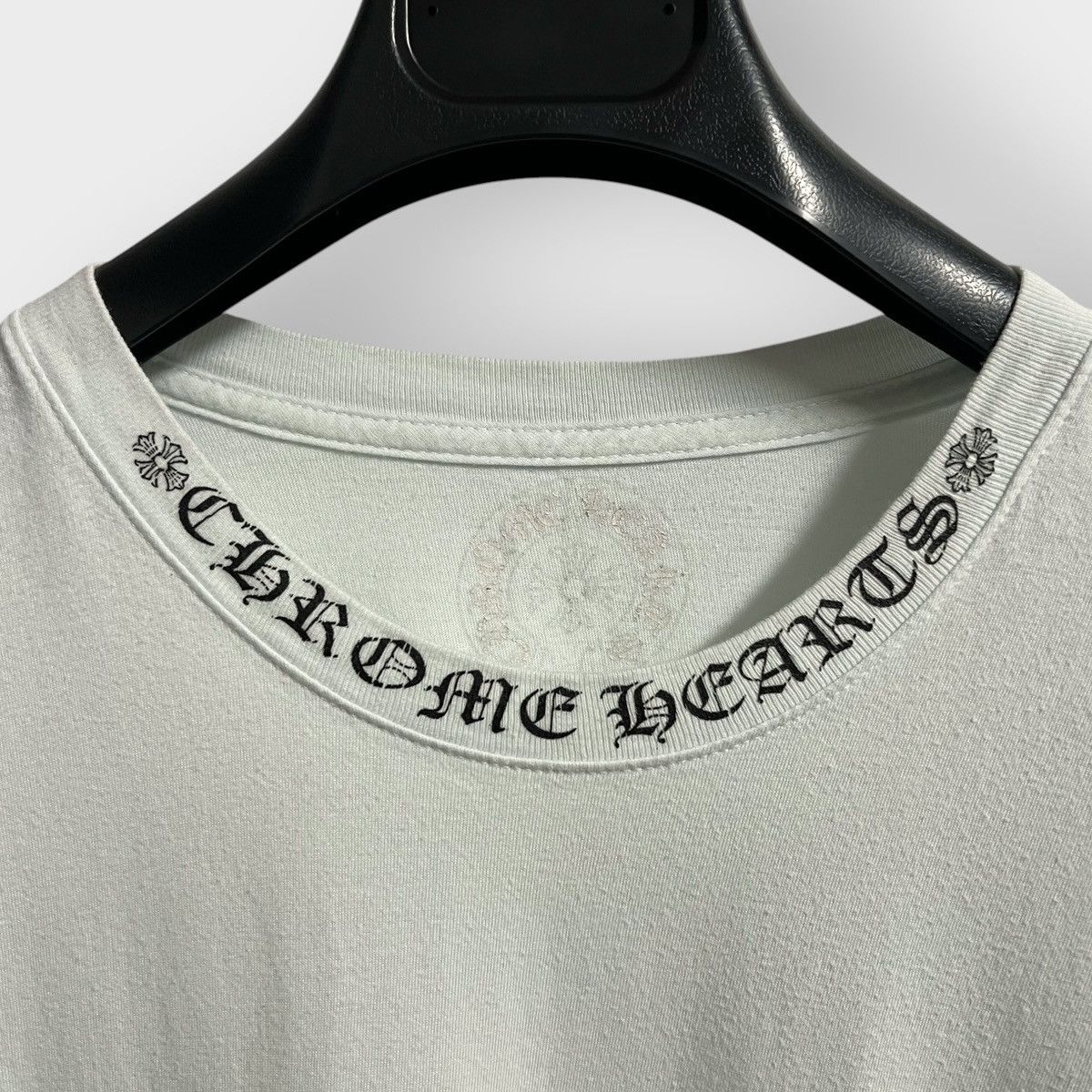 Chrome Hearts RARE! Chrome Hearts Neck Logo Pocket Tee Size US L / EU 52-54 / 3 - 3 Thumbnail