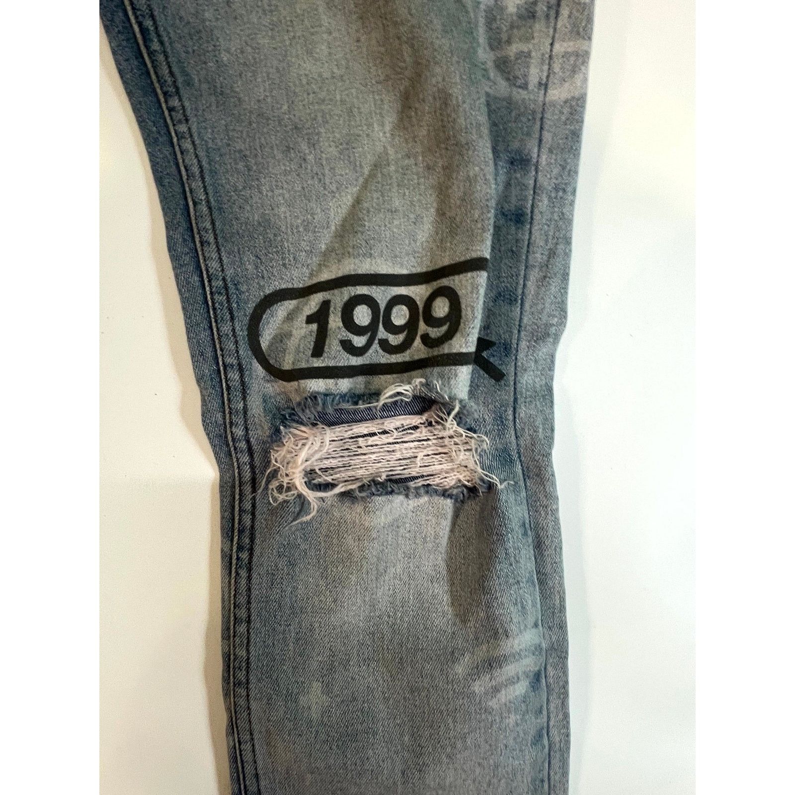 Ksubi Ksubi 1999 Light Wash Jeans Size US 30 / EU 46 - 4 Thumbnail