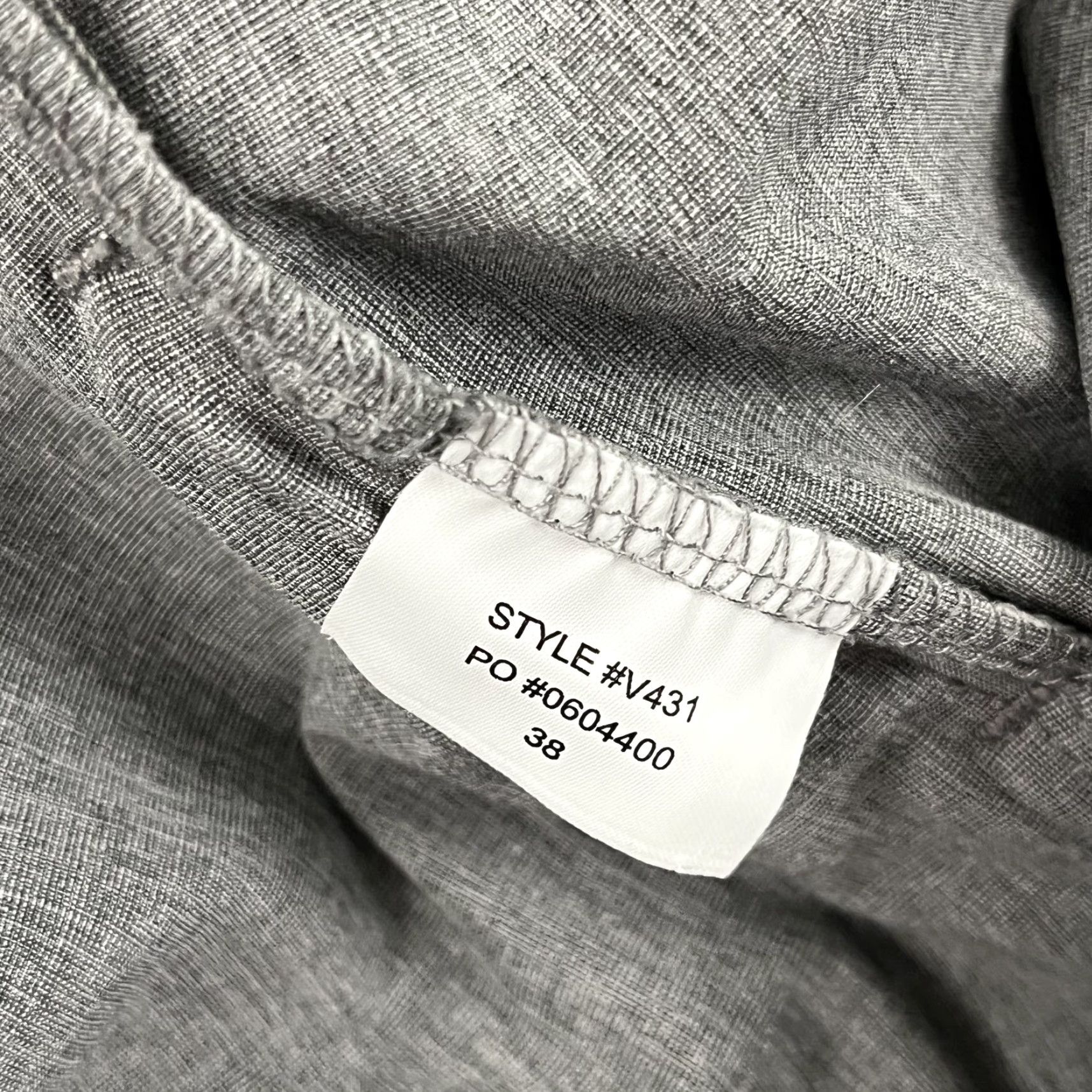 Vuori Vuori Mens Chino Pants 38x32 Gray Regular Straight Pockets 5-Pocket Denim V431 Vintage: No Size US 38 / EU 54 - 3 Thumbnail